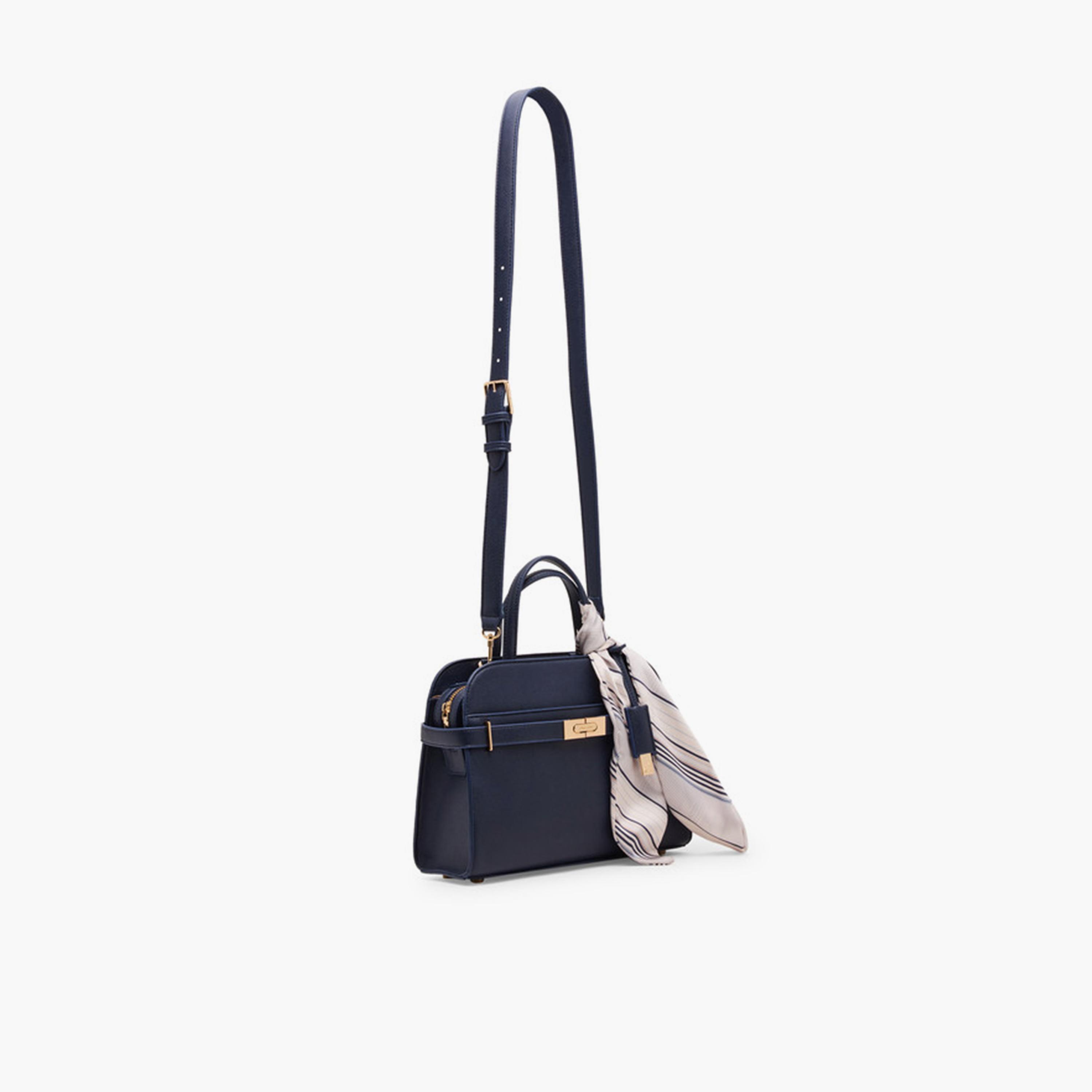 آن كلين - تفاصيل التصميم: شنطة يد علوية بمقبض وسحاب وحزام قابل للإزالة-women-bagsandwallets-handbags-image-2