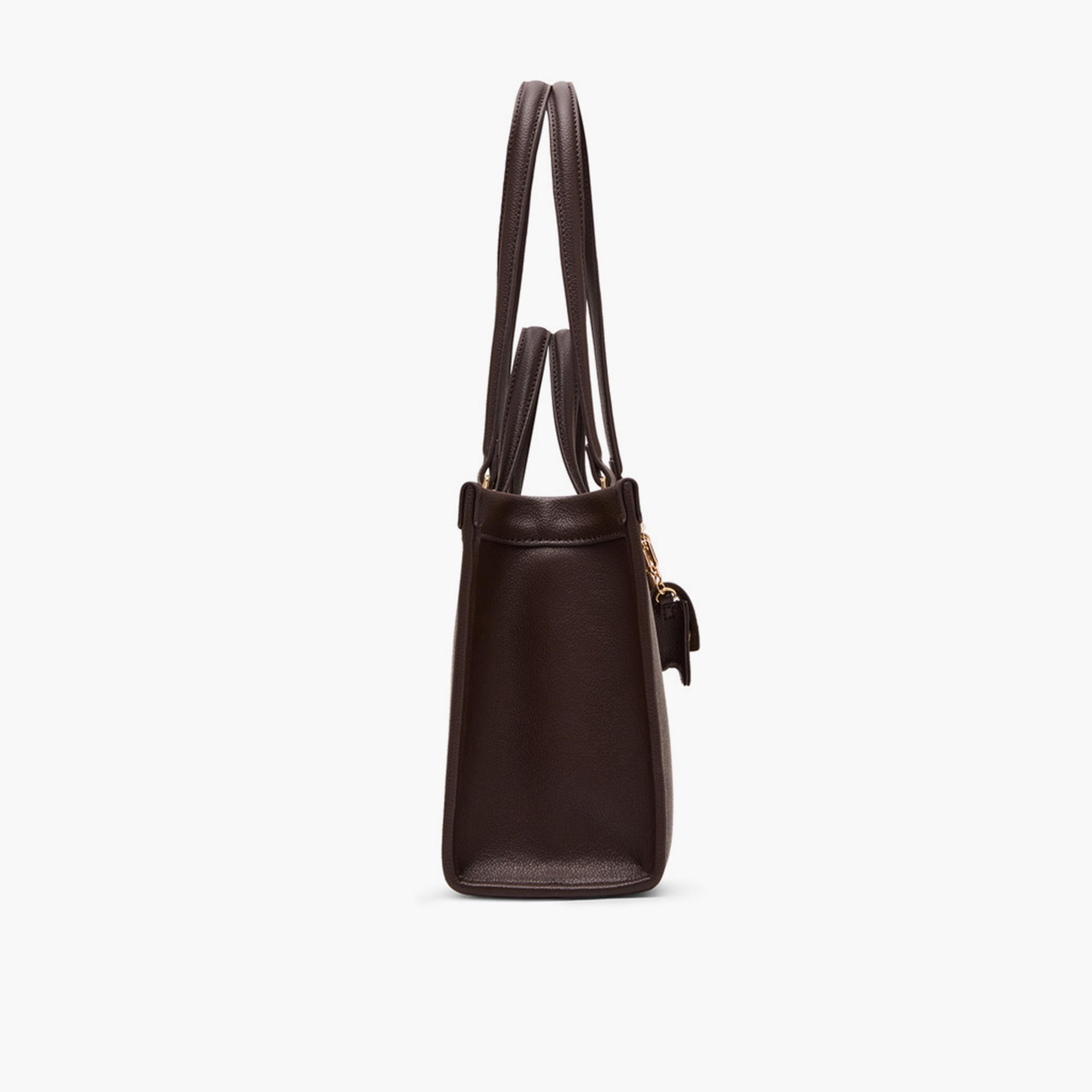 آن كلين - شنطة كتف مطبوعة بمقبضين وإغلاق مغناطيسي | 30.4 × 11.4 × 21.5 سم-women-bagsandwallets-handbags-image-4
