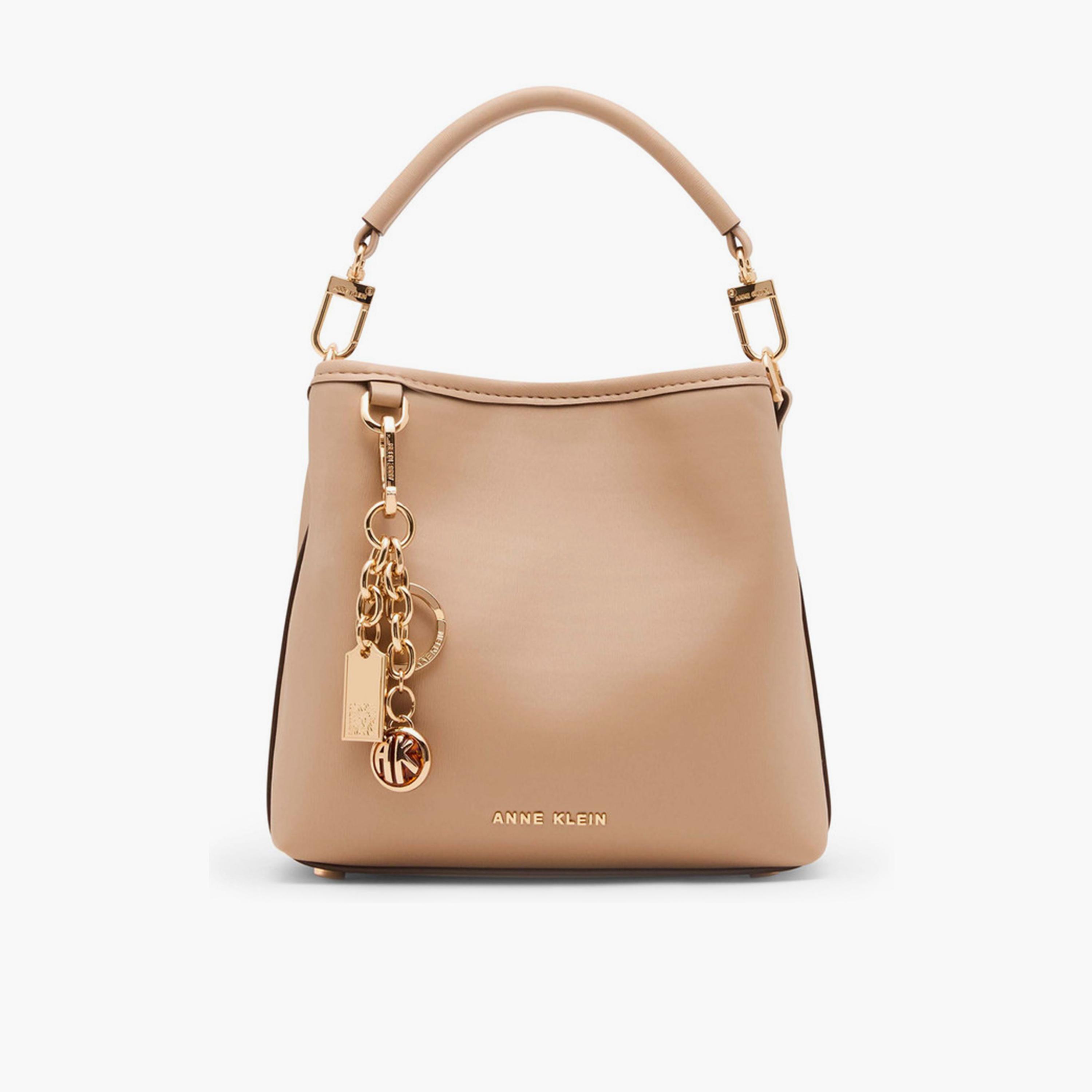آن كلين - شنطة كتف مزينة بمقبض علوي وإغلاق مغناطيسي وحزام قابل للإزالة-women-bagsandwallets-handbags-image-1