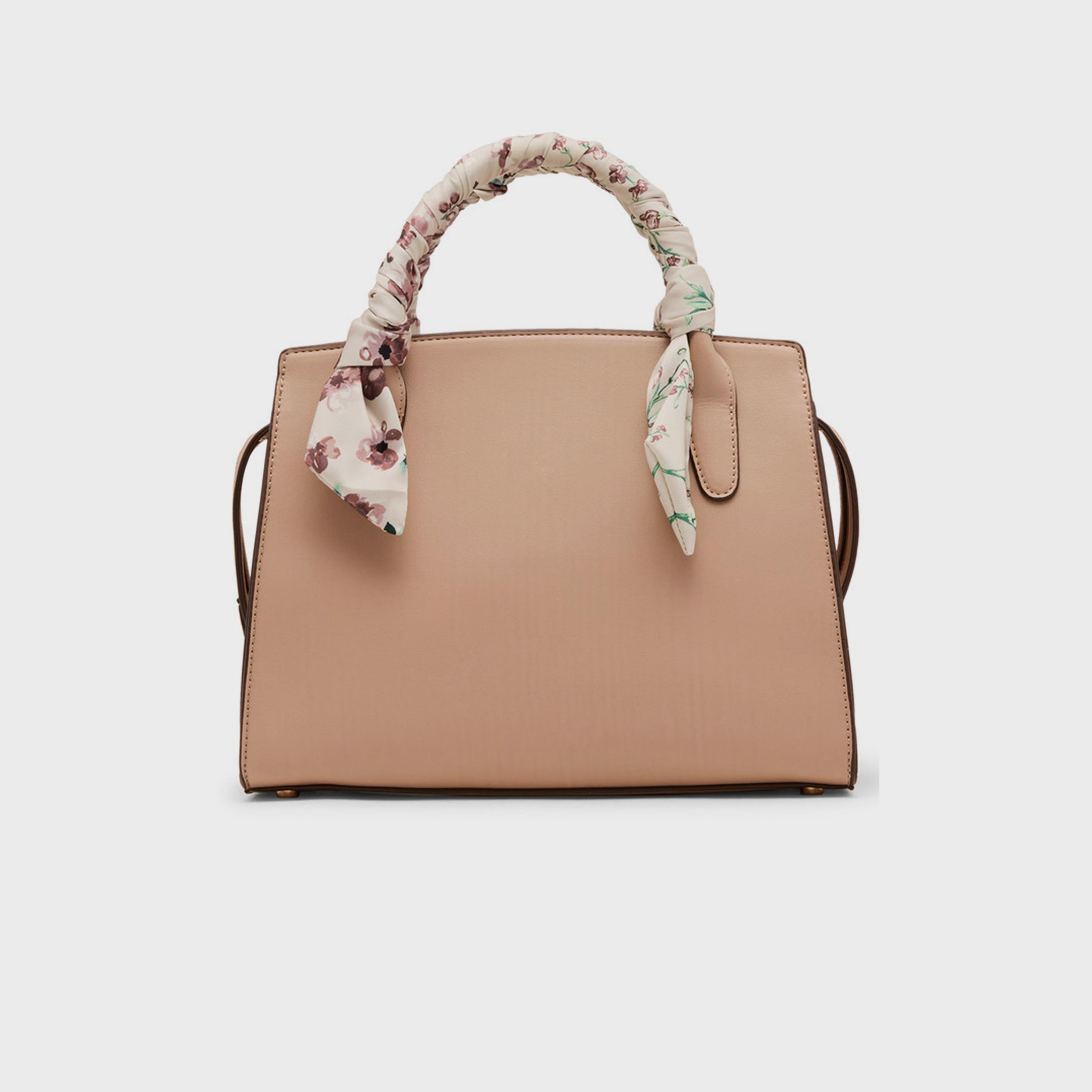 Anne Klein Design Detail Top-Handle Satchel Bag with Zipper and Detachable Strap-women-bagsandwallets-handbags-image-3