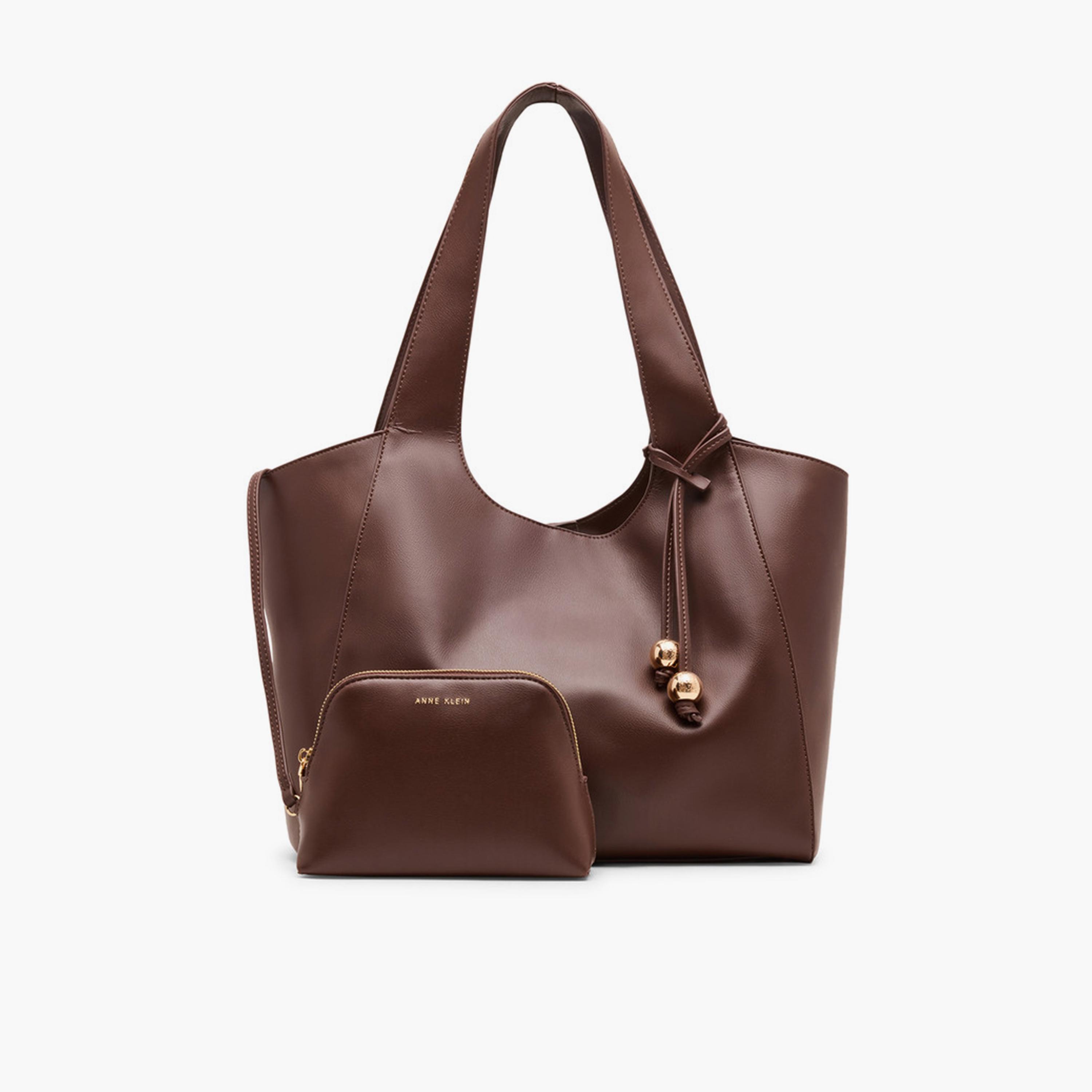 آن كلين - شنطة يد عادية بمقبضين وإغلاق مغناطيسي | 36 × 16.5 × 27.7 سم-women-bagsandwallets-handbags-image-1