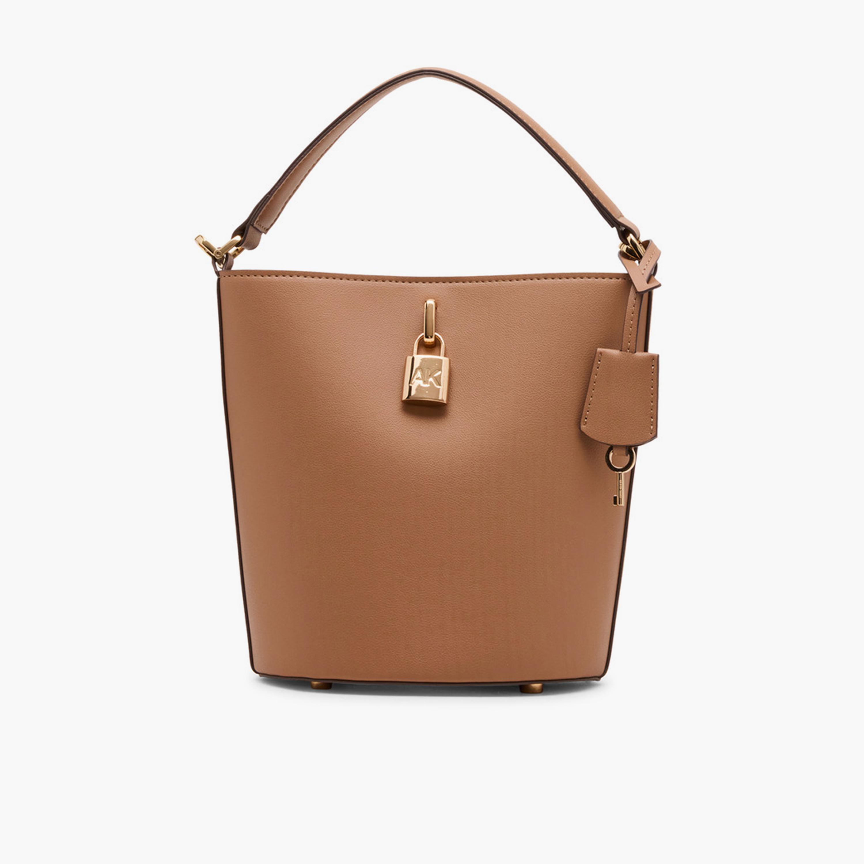 آن كلين - شنطة كتف مزينة بمقبض علوي وإغلاق مغناطيسي وحزام قابل للإزالة-women-bagsandwallets-handbags-image-1
