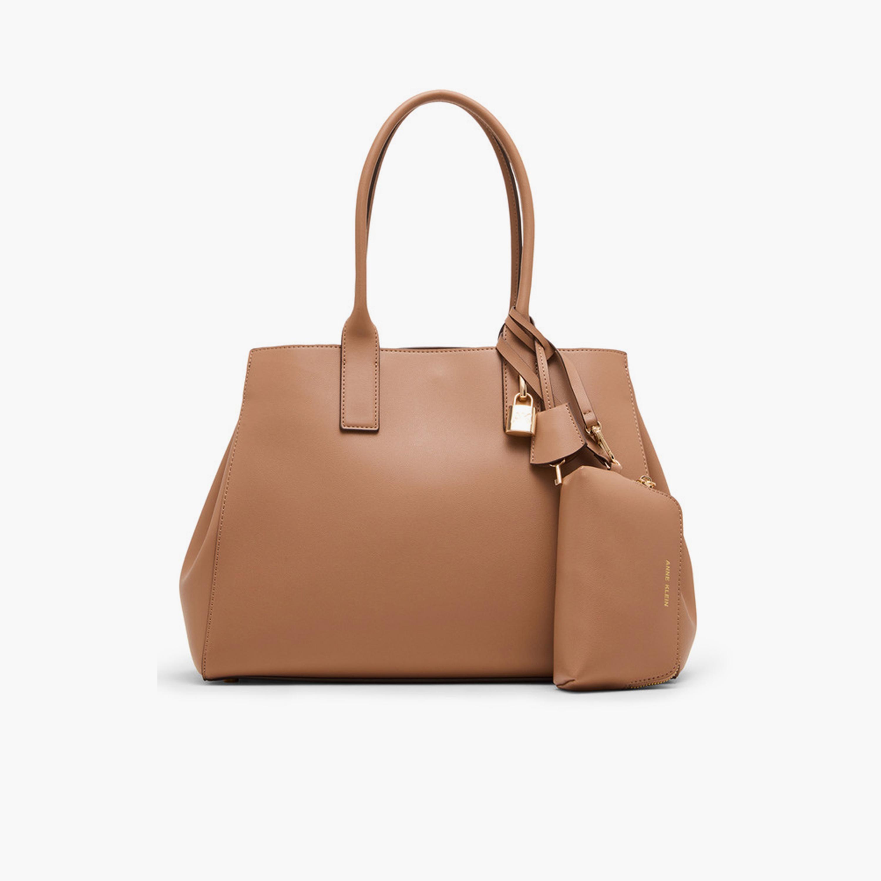 آن كلين - شنطة يد مزينة بمقبضين وإغلاق مغناطيسي-women-bagsandwallets-handbags-image-1