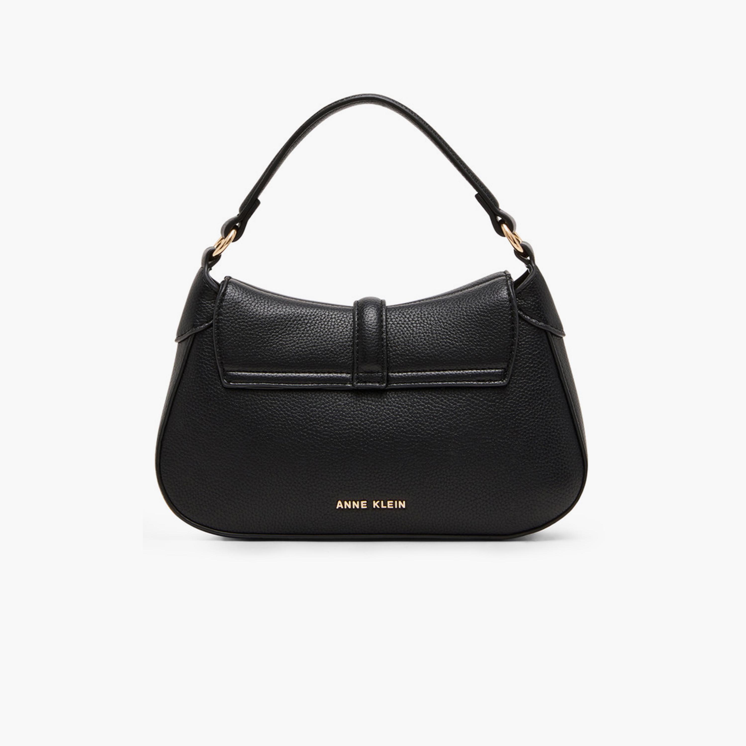 آن كلين - شنطة كتف بمقبض علوي مزخرف مع غطاء وحزام قابل للإزالة-women-bagsandwallets-handbags-image-2