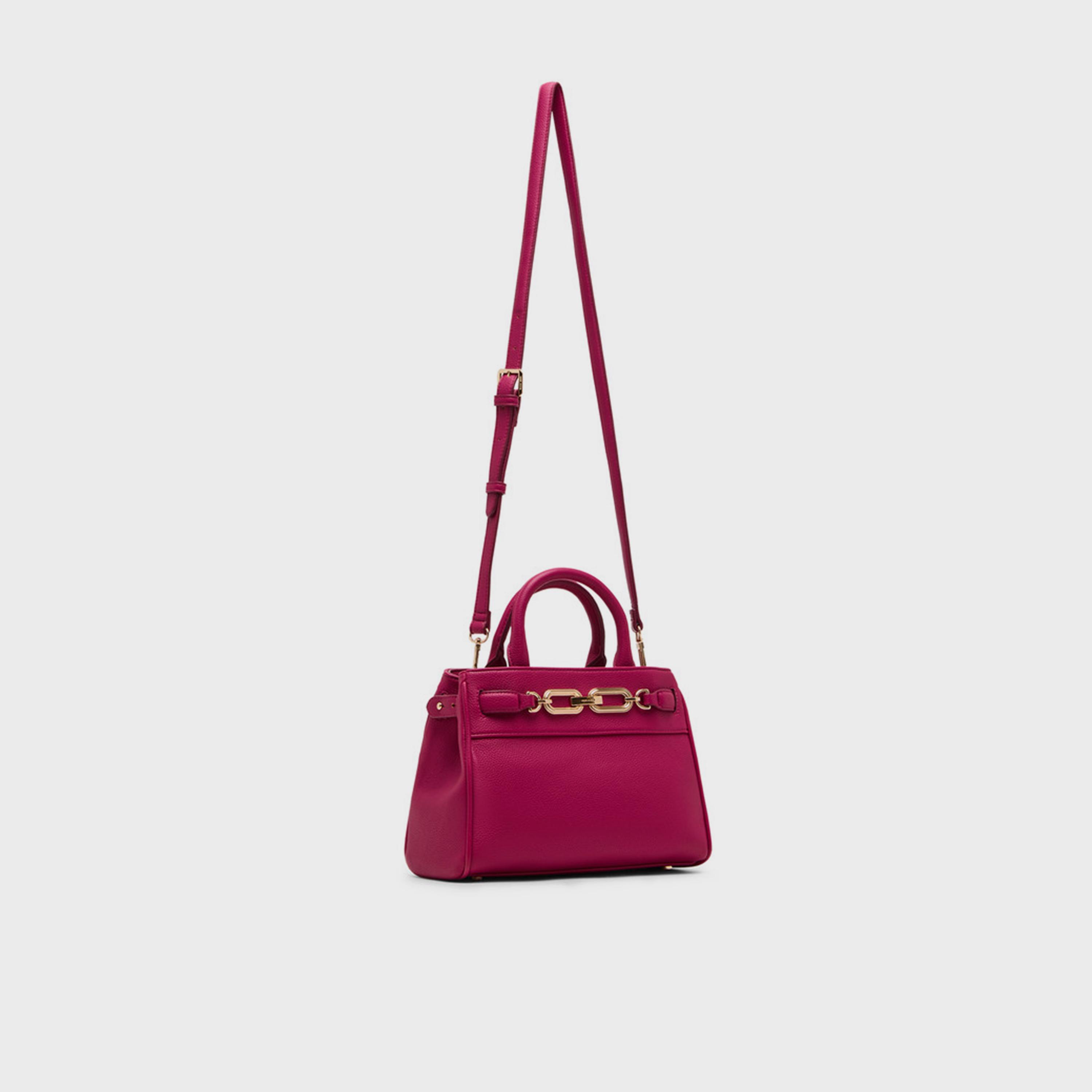 Anne Klein Textured Top-Handle Satchel Bag with Magnetic Closure and Detachable Strap | 25.6 X 11 X 19 CM-women-bagsandwallets-handbags-image-3