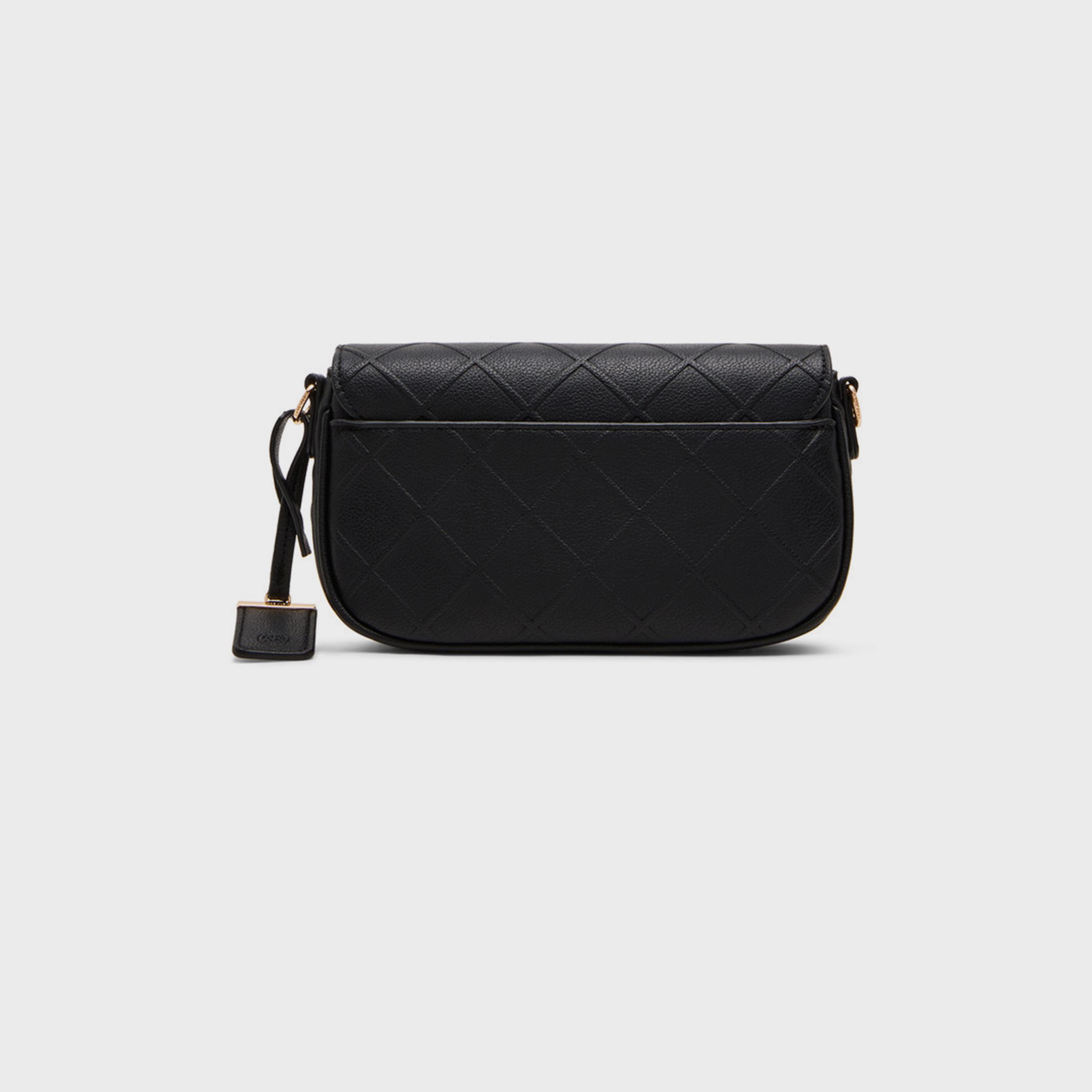 Anne Klein Textured Sling Bag with Twist Lock and Detachable Strap-women-bagsandwallets-handbags-image-3