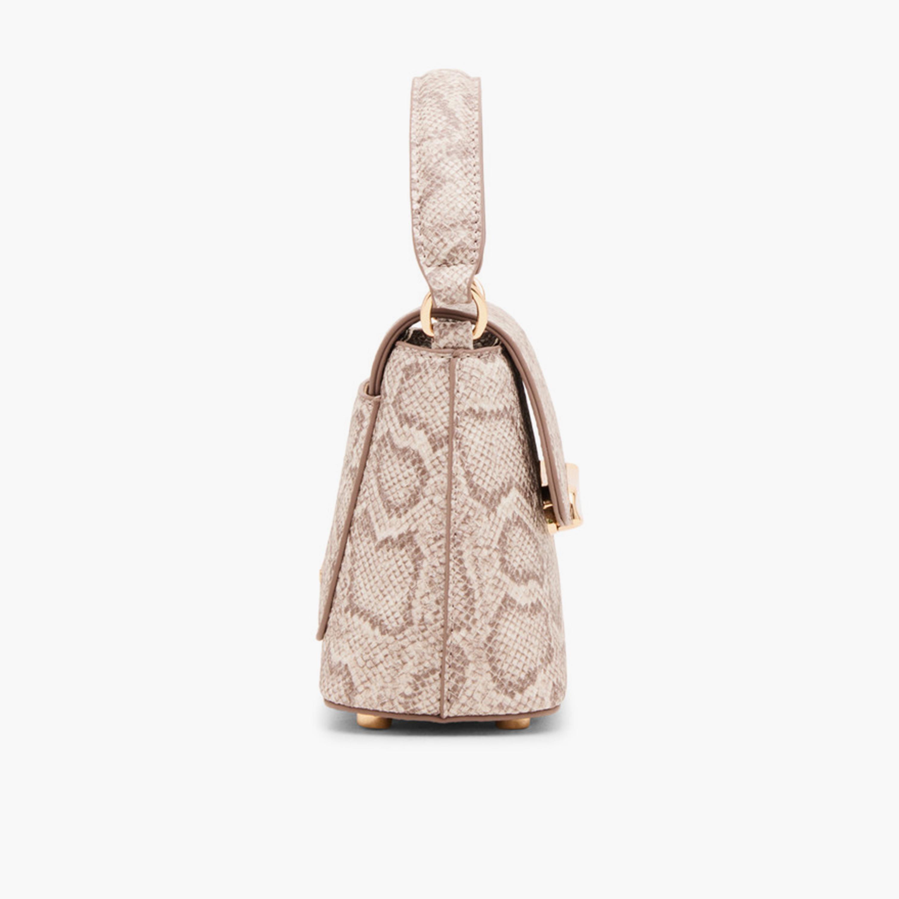 Anne Klein Animal Print Top-Handle Sling Bag with Flap and Detachable Strap-women-bagsandwallets-handbags-image-2