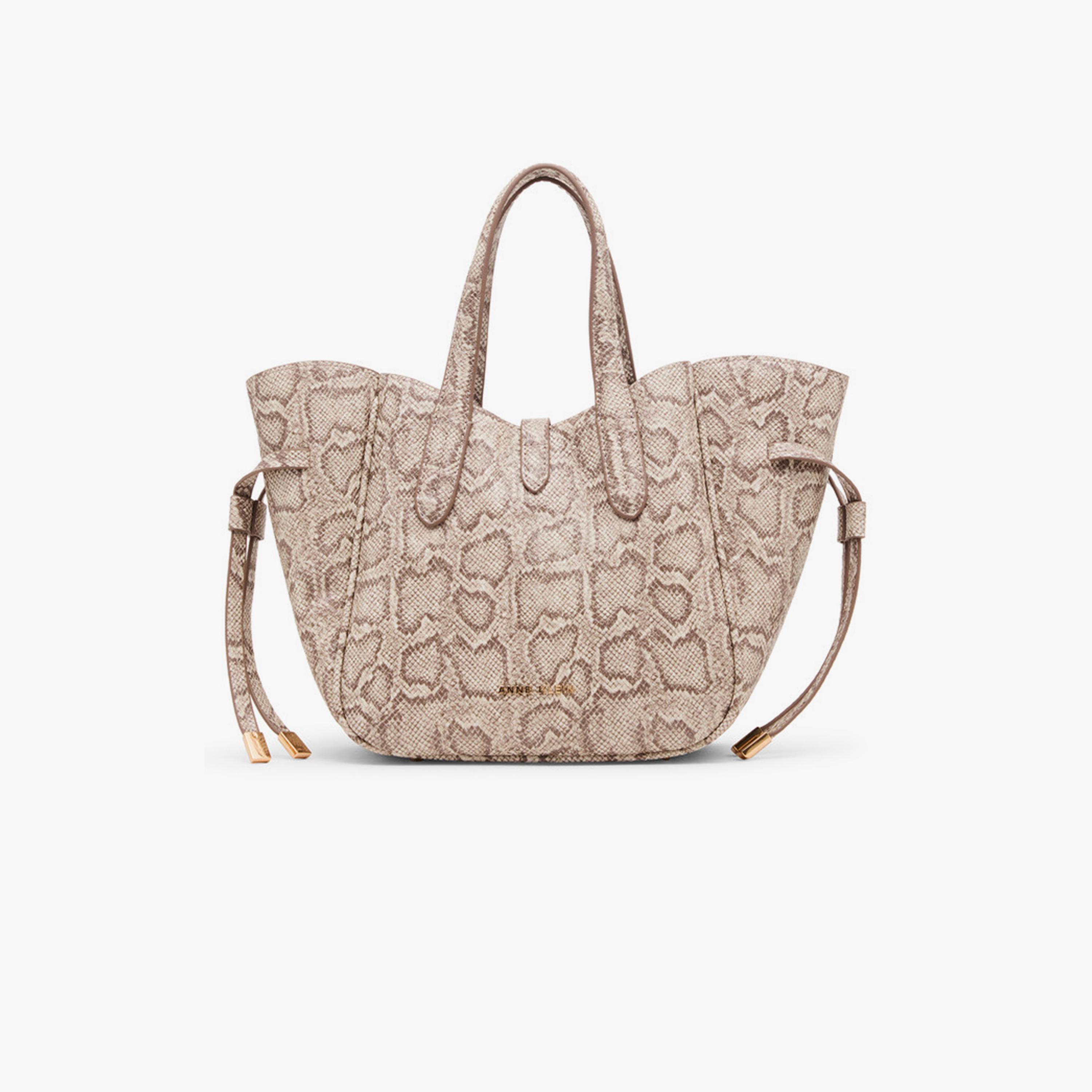 آن كلين - شنطة تسوق بنقشة جلد الحيوانات بمقبضين وإغلاق مغناطيسي-women-bagsandwallets-handbags-image-4