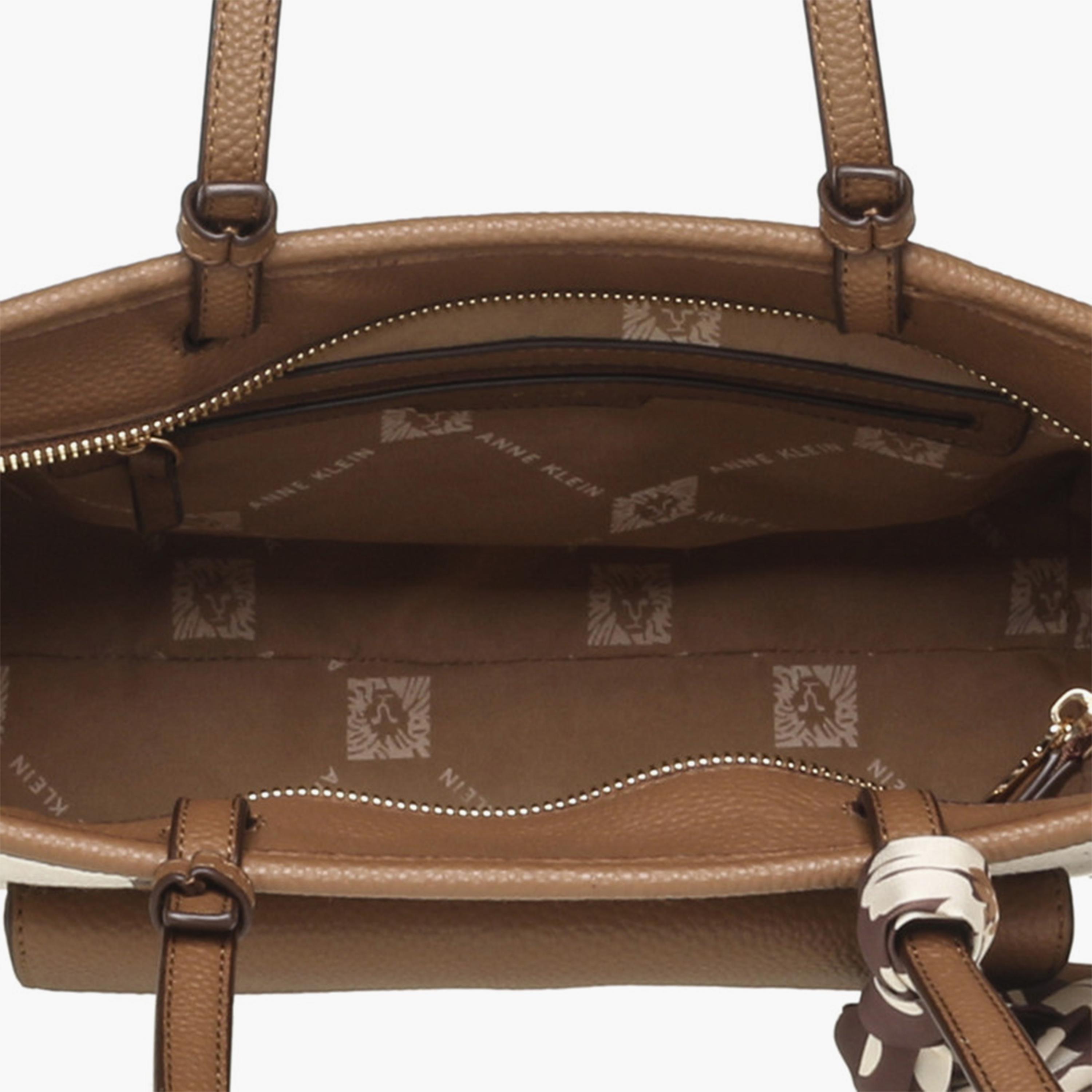 Anne Klein Design Detail Double-Handle Tote Bag with Zipper-women-bagsandwallets-handbags-image-4