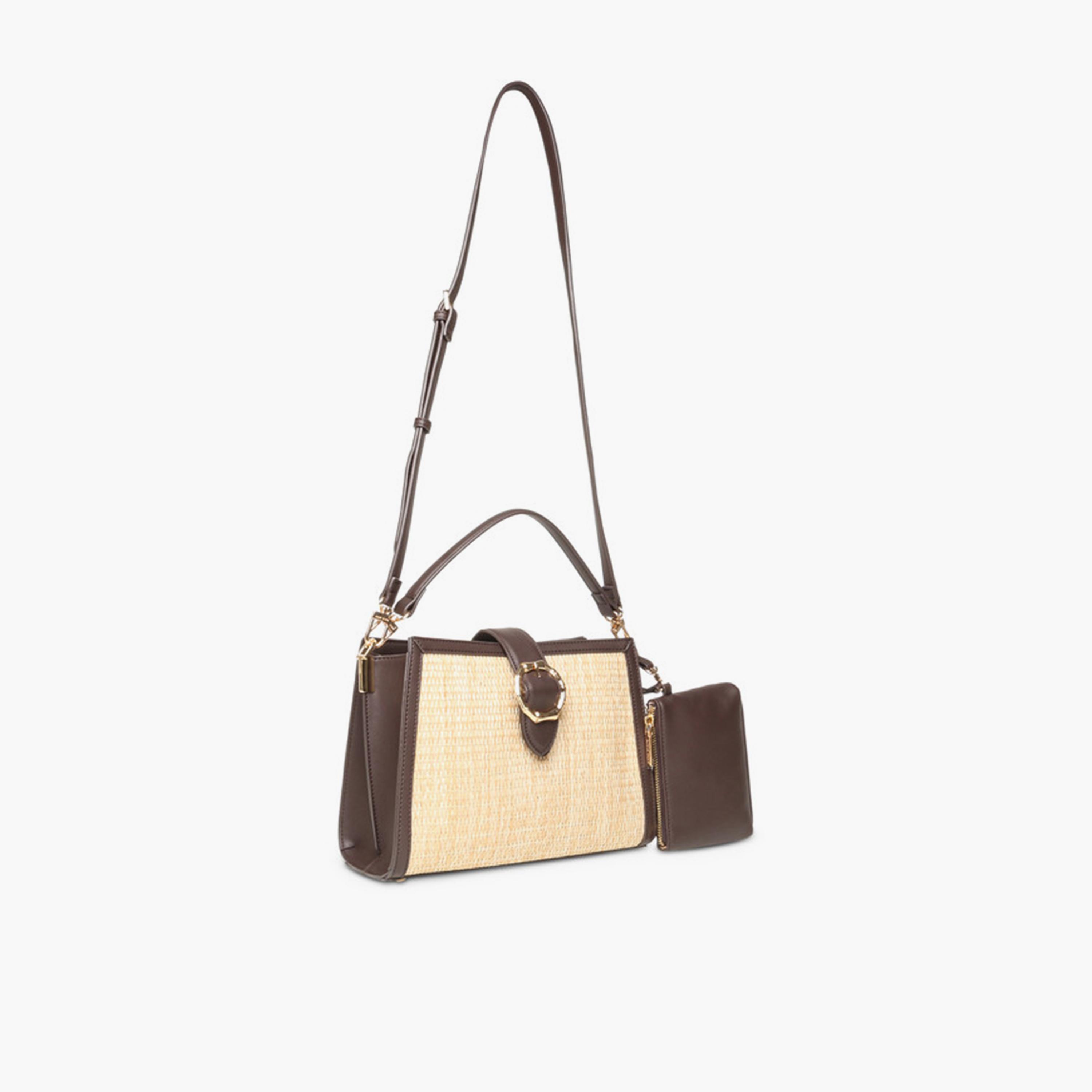 آن كلين - شنطة يد علوية ذات ملمس مميز مع إغلاق مغناطيسي وحزام قابل للإزالة-women-bagsandwallets-handbags-image-2