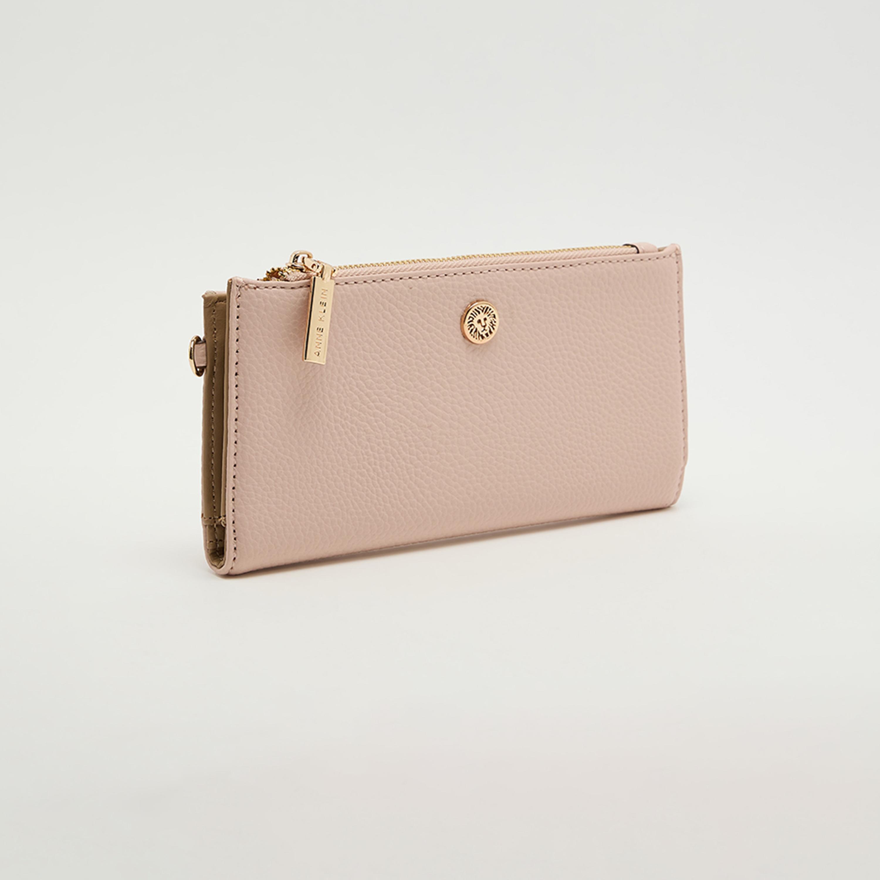 Anne Klein Textured Wallet with Zipper-women-bagsandwallets-wallets-image-2