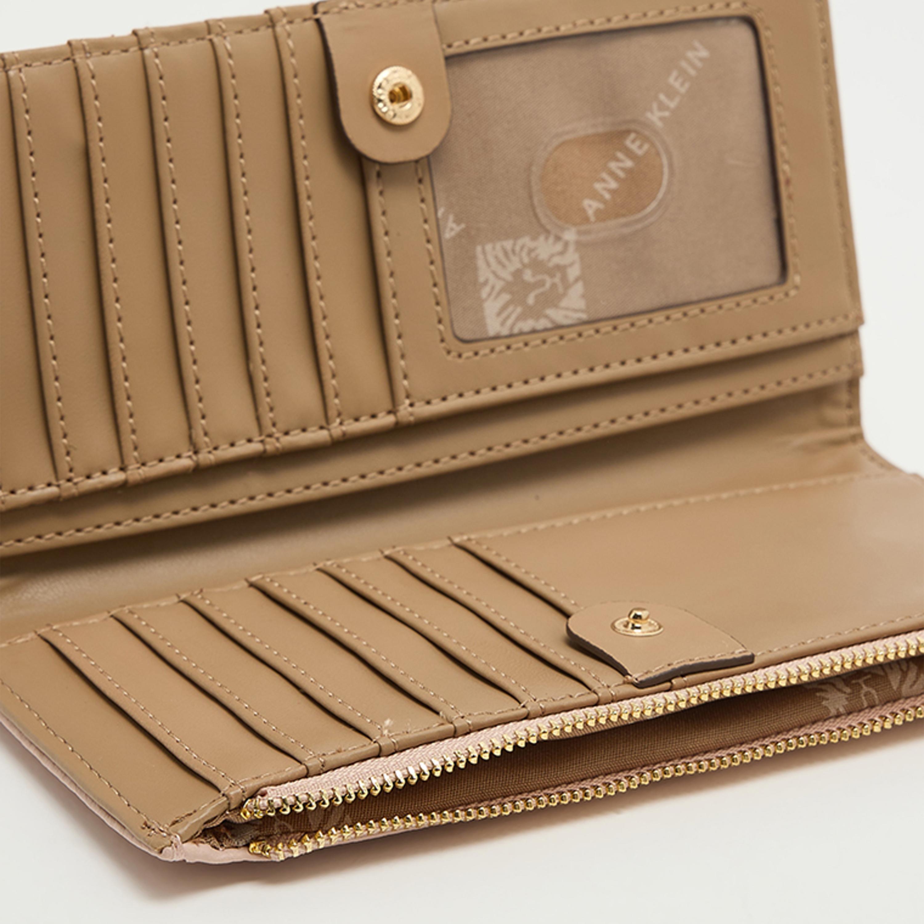 Anne Klein Textured Wallet with Zipper-women-bagsandwallets-wallets-image-6