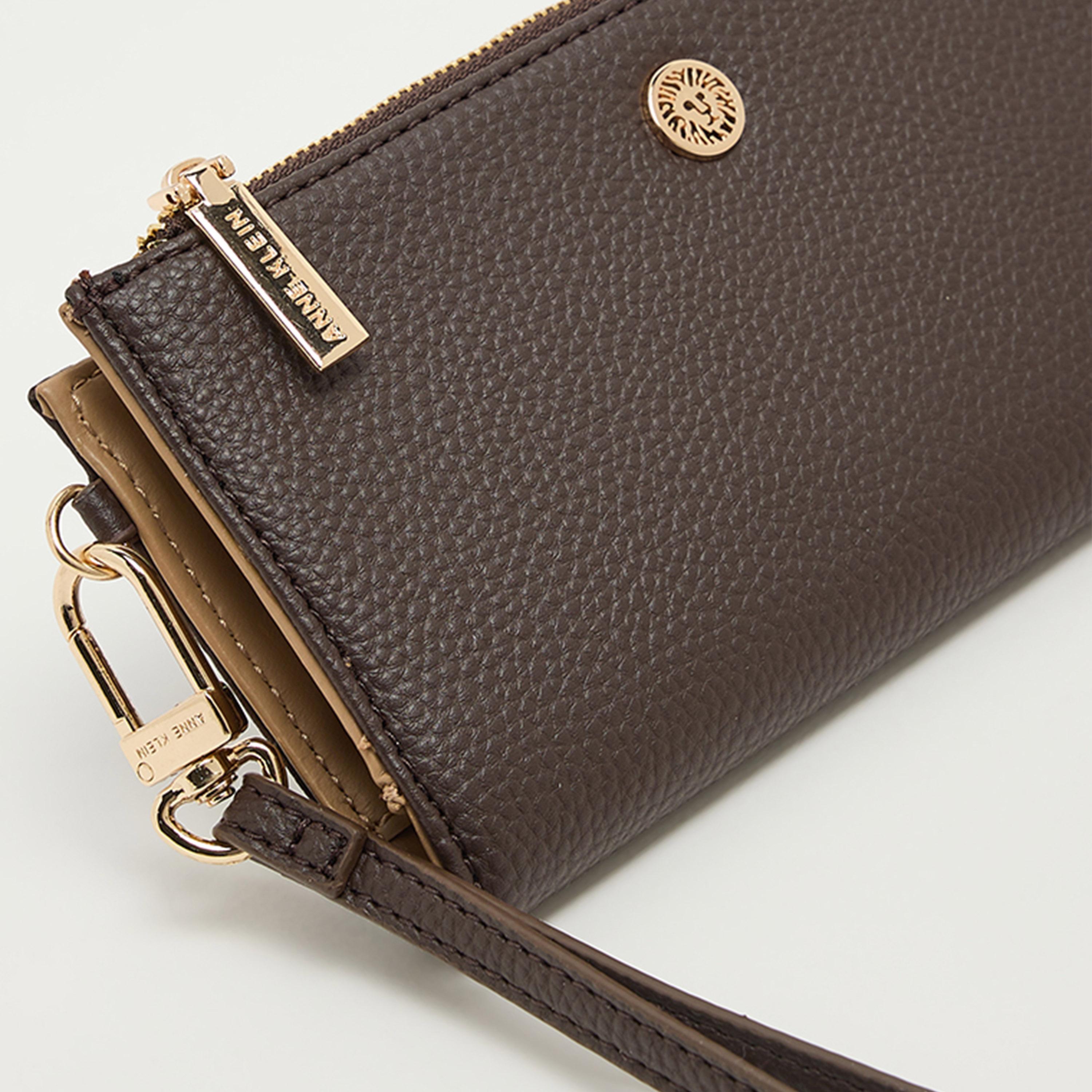 Anne Klein Textured Wallet with Zipper-women-bagsandwallets-wallets-image-4