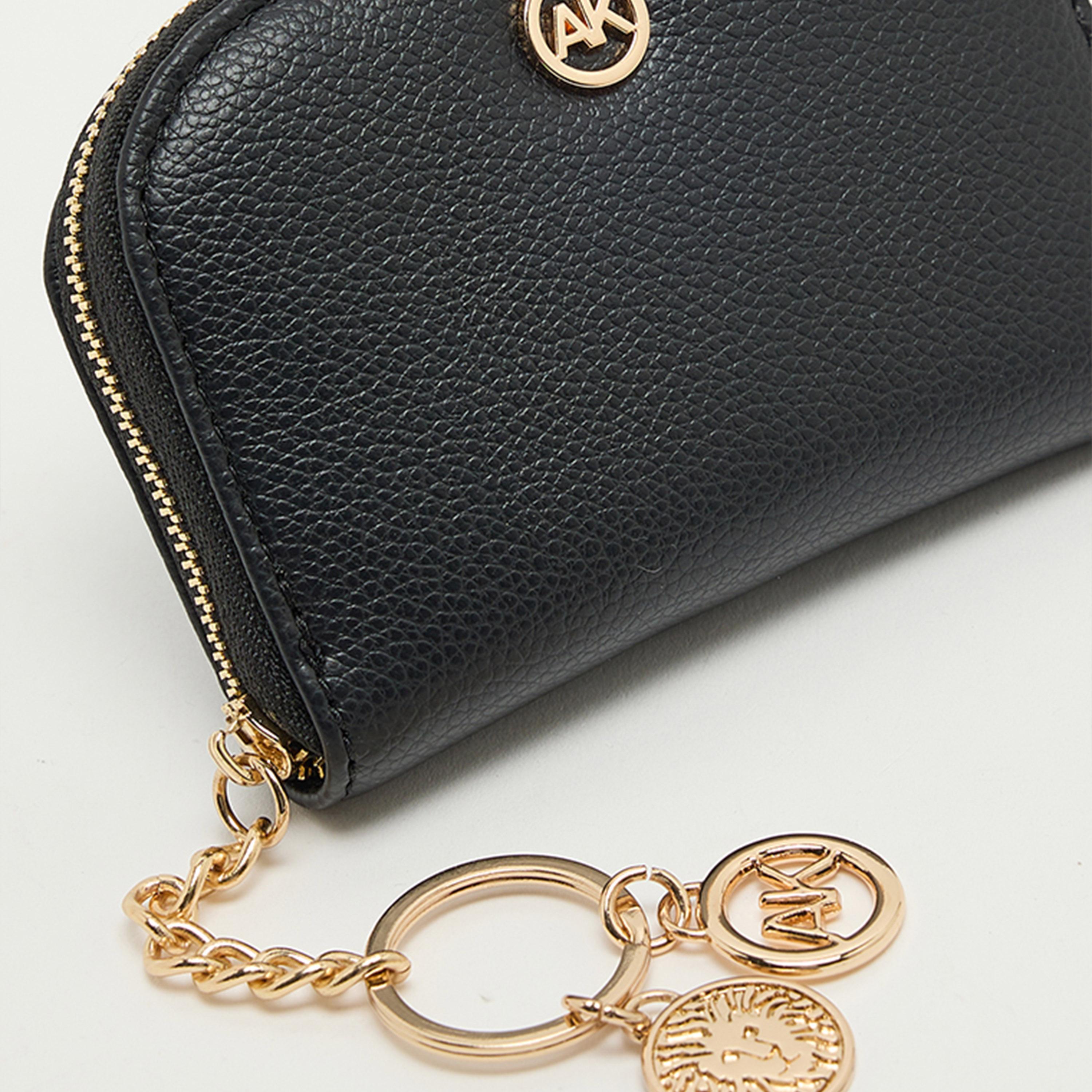 آن كلين - حامل بطاقات مزخرف بسحاب-women-bagsandwallets-wallets-image-4