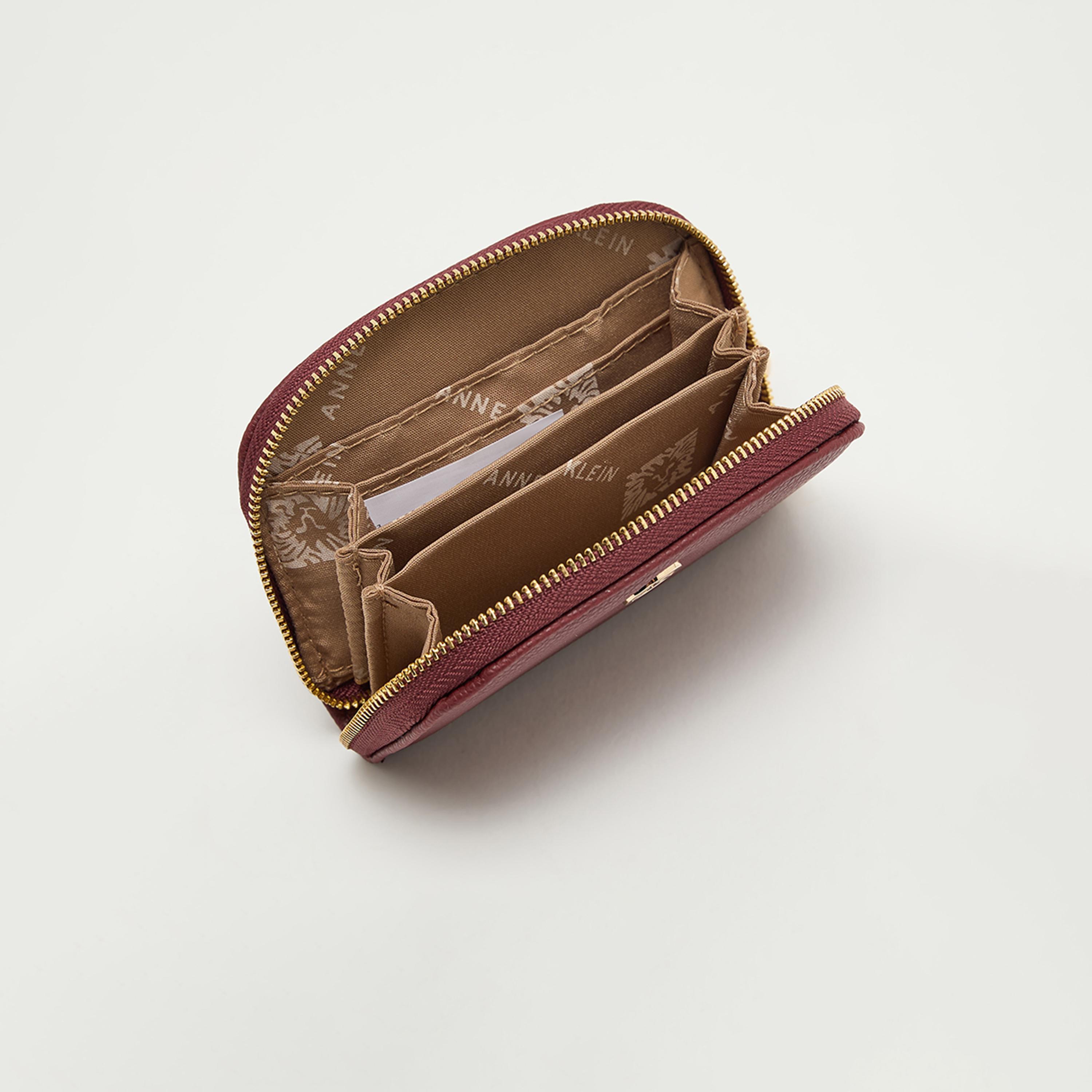 آن كلين - حامل بطاقات مزخرف بسحاب-women-bagsandwallets-wallets-image-6