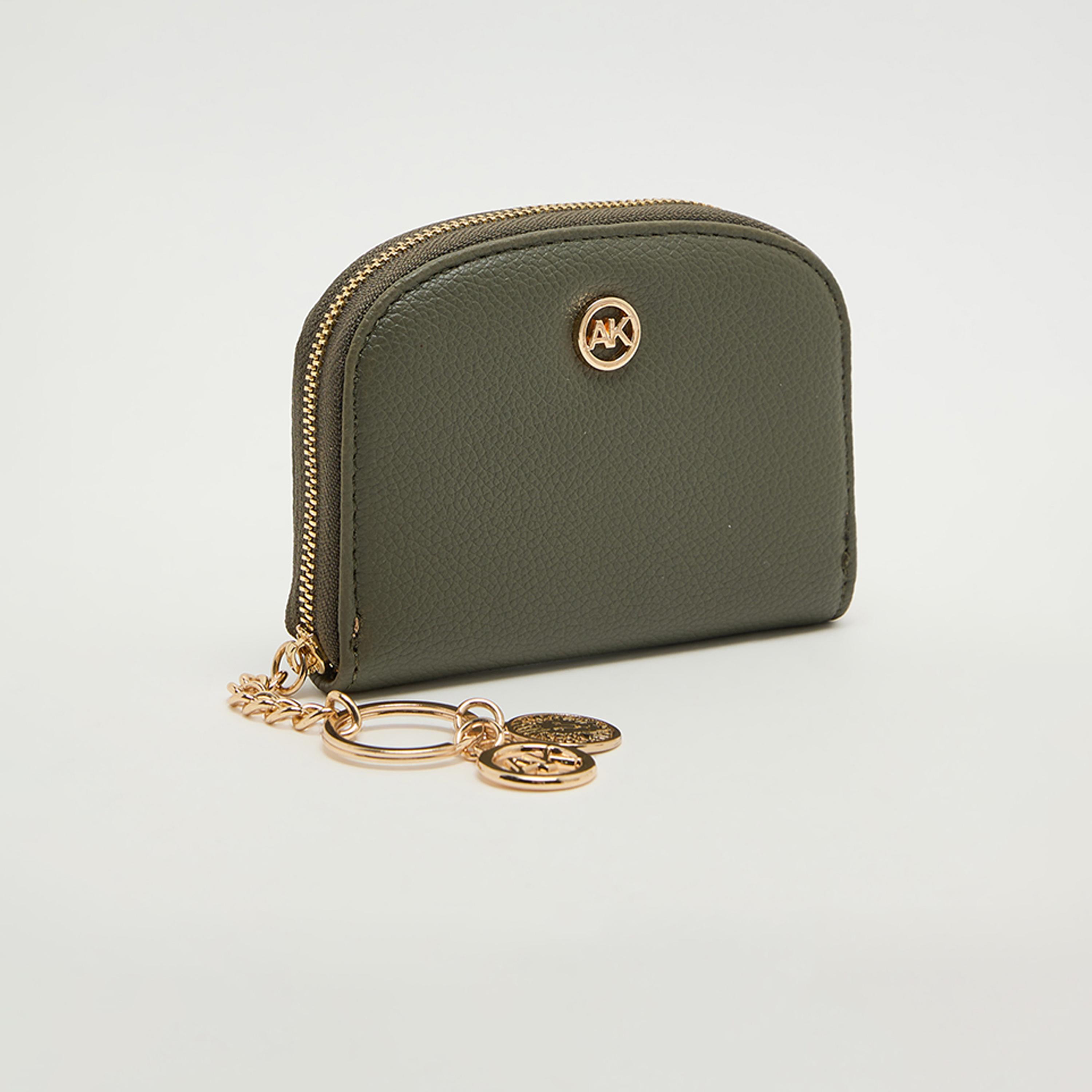 آن كلين - حامل بطاقات مزخرف بسحاب-women-bagsandwallets-wallets-image-2