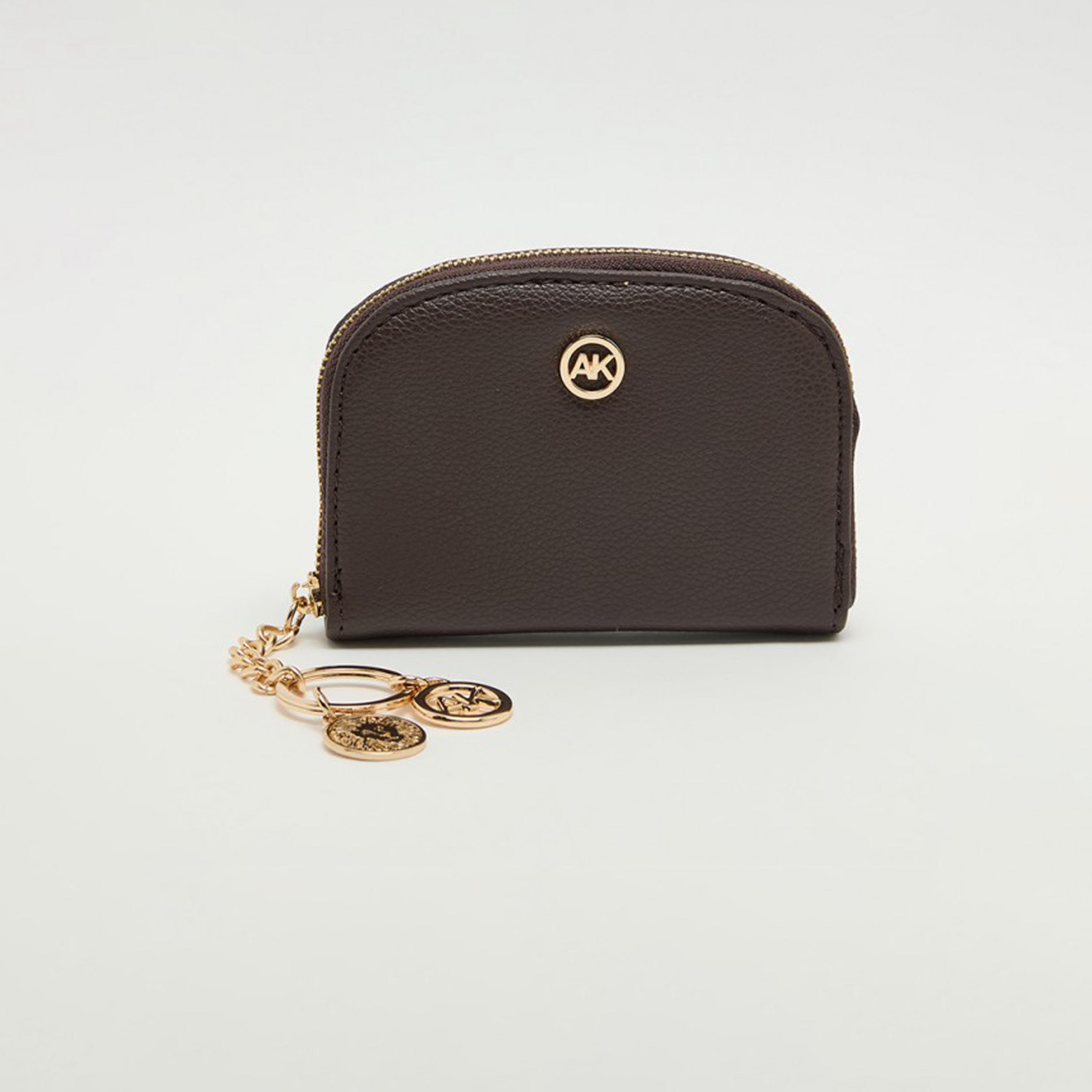 آن كلين - حامل بطاقات مزخرف بسحاب-women-bagsandwallets-wallets-image-1
