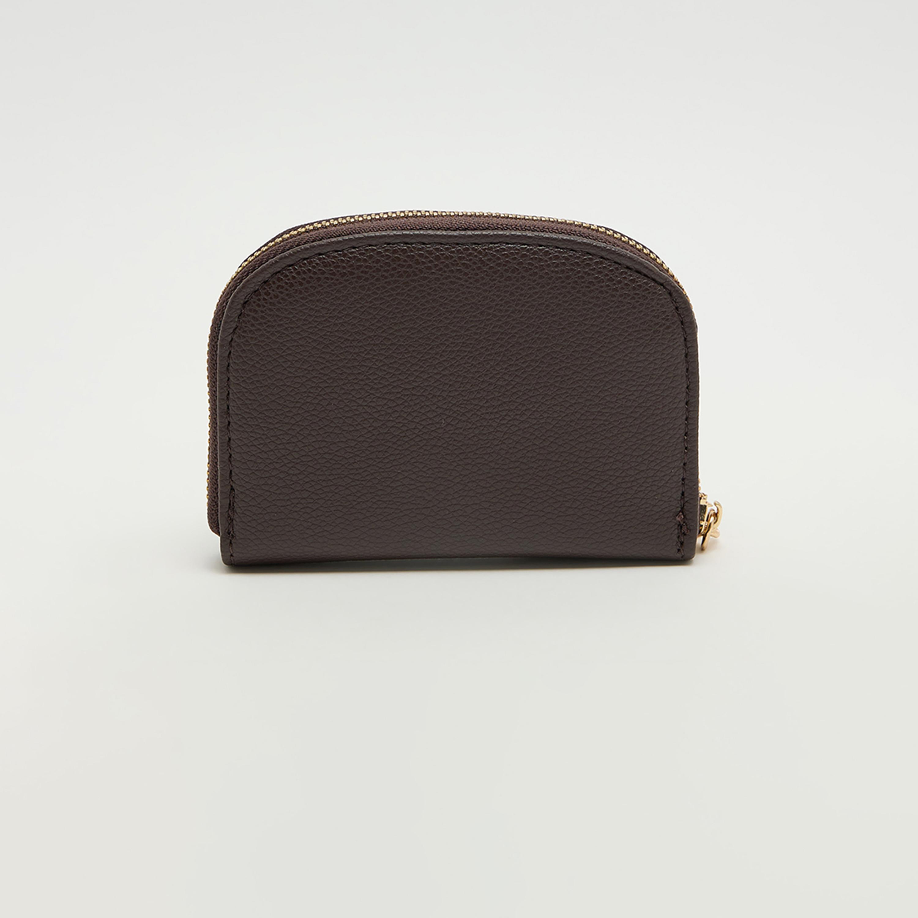 Anne Klein Textured Cardholder with Zipper-women-bagsandwallets-wallets-image-3