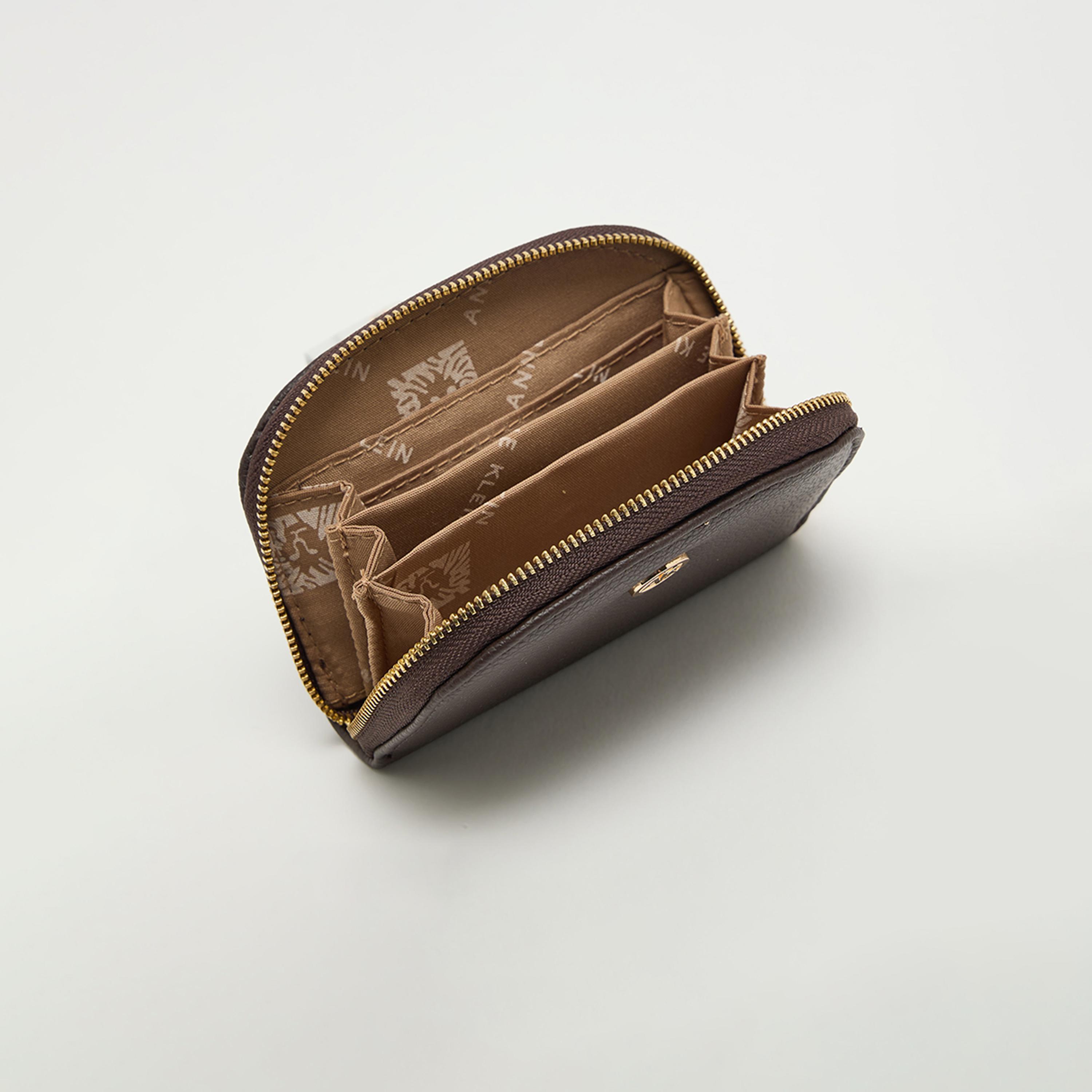 Anne Klein Textured Cardholder with Zipper-women-bagsandwallets-wallets-image-6