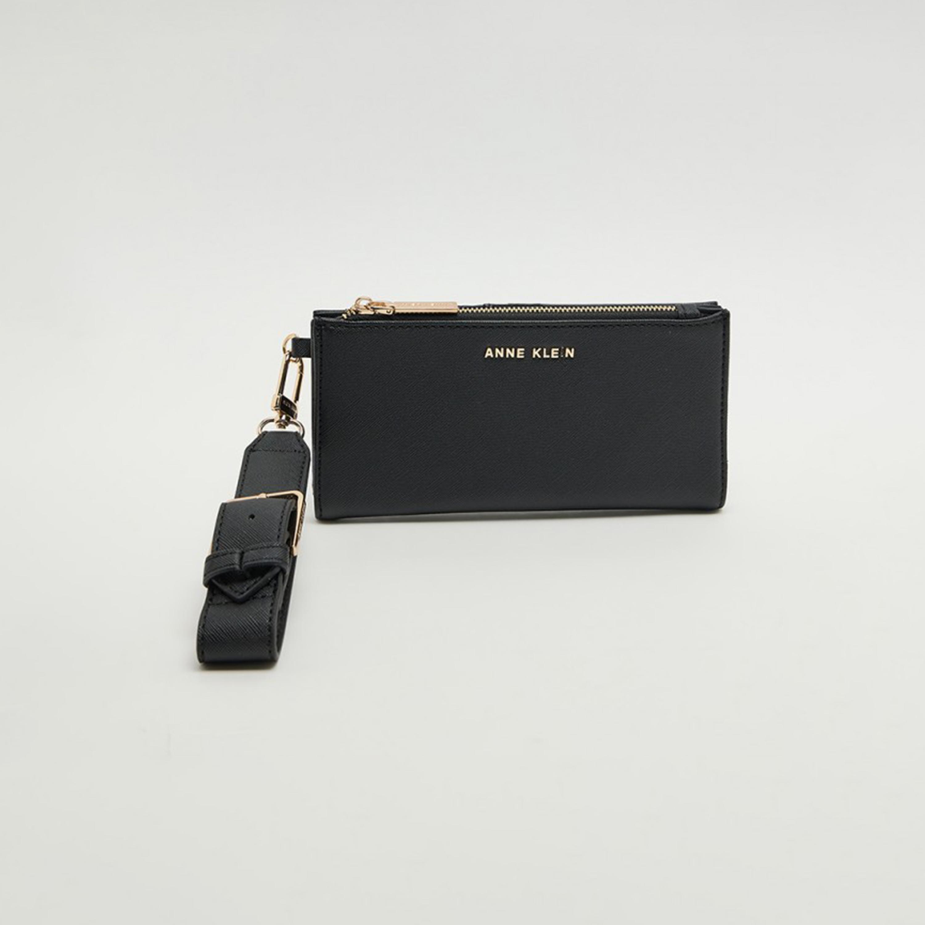 Anne Klein Textured Wallet with Zipper-women-bagsandwallets-wallets-image-1