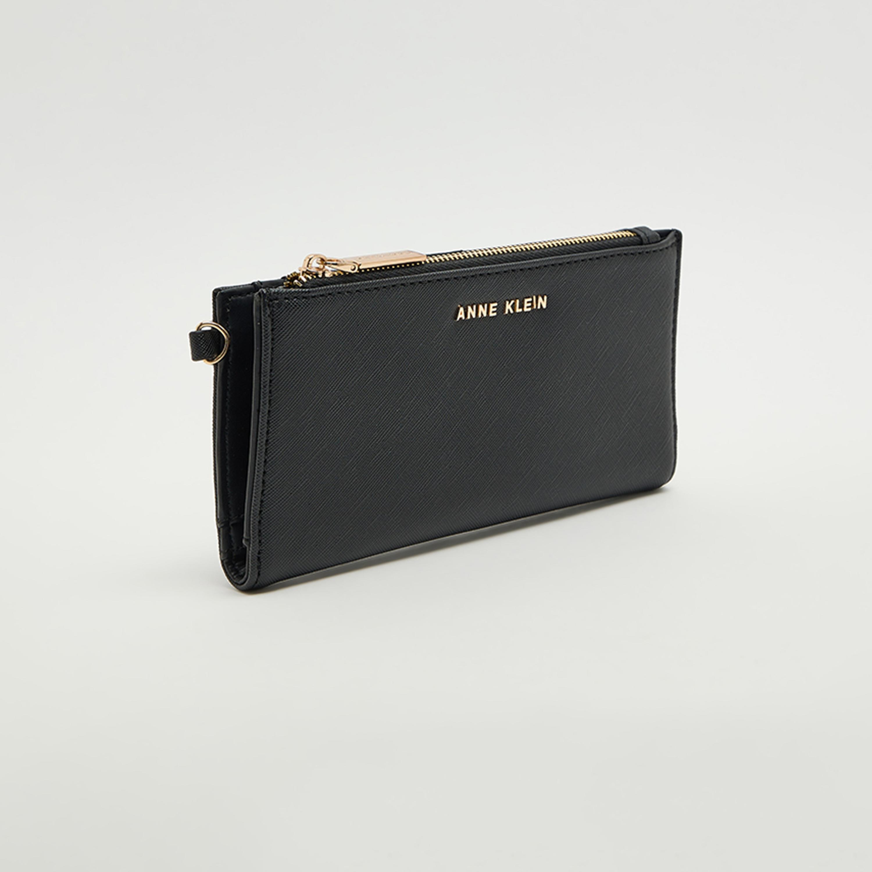 Anne Klein Textured Wallet with Zipper-women-bagsandwallets-wallets-image-2