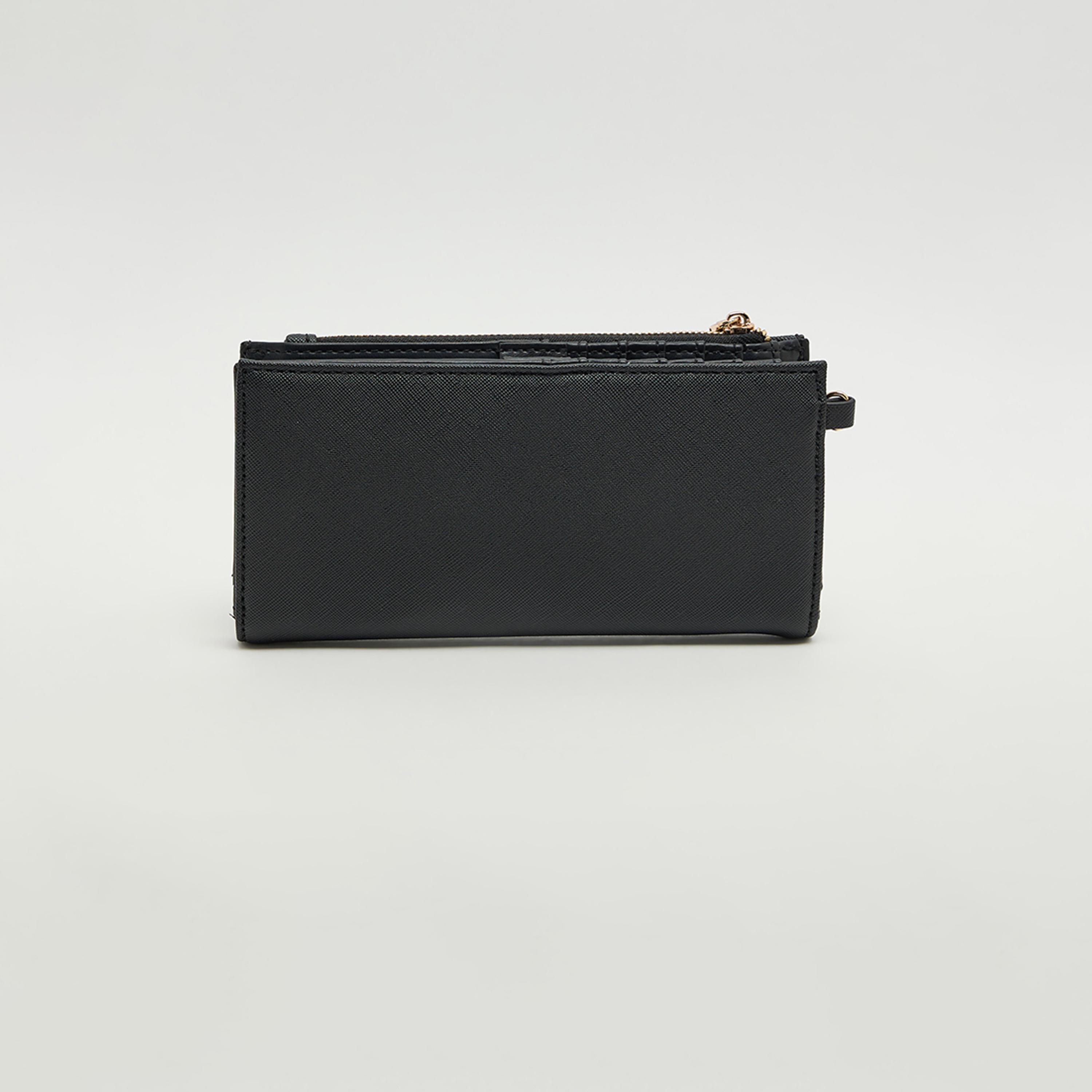 Anne Klein Textured Wallet with Zipper-women-bagsandwallets-wallets-image-3