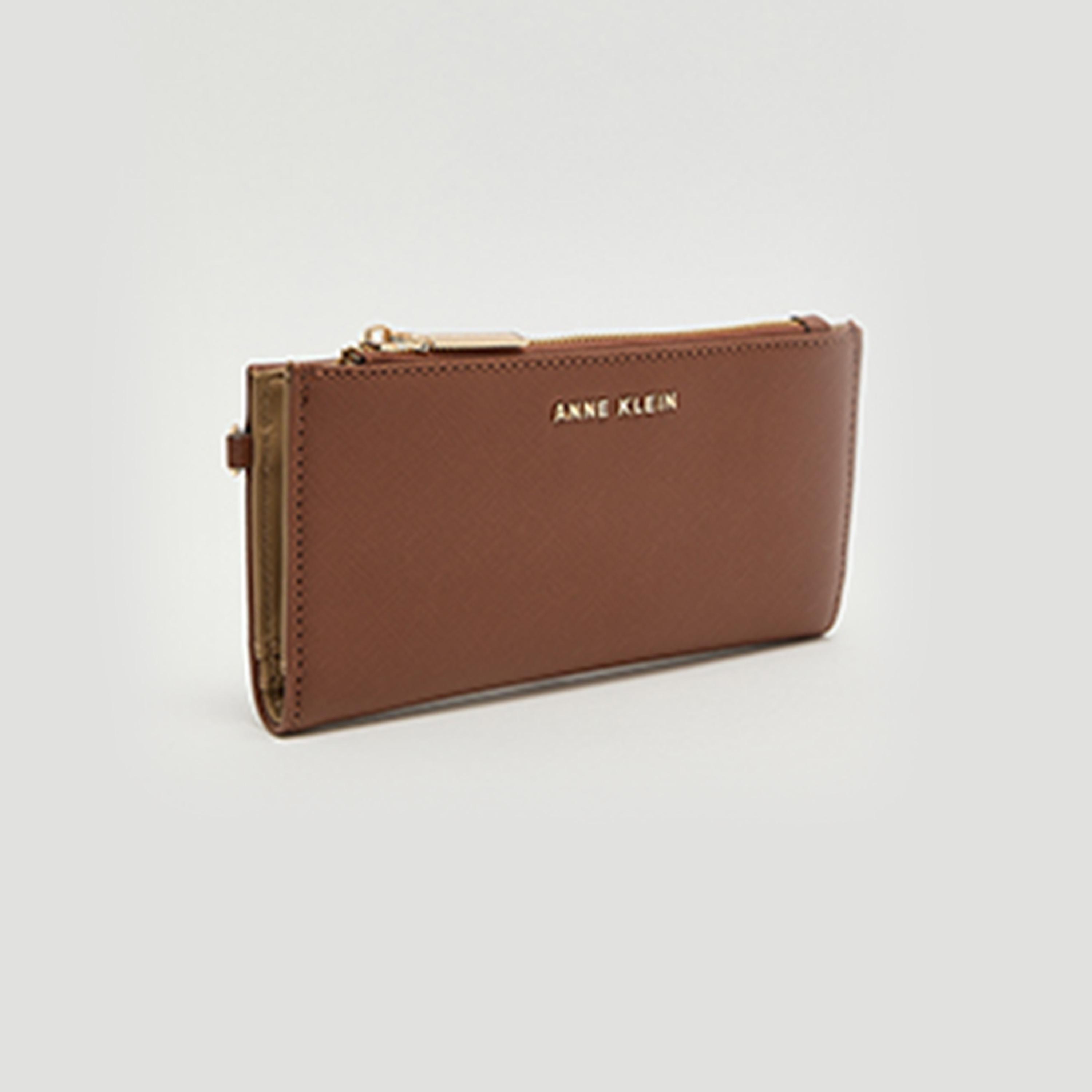 Anne Klein Textured Wallet with Zipper-women-bagsandwallets-wallets-image-2