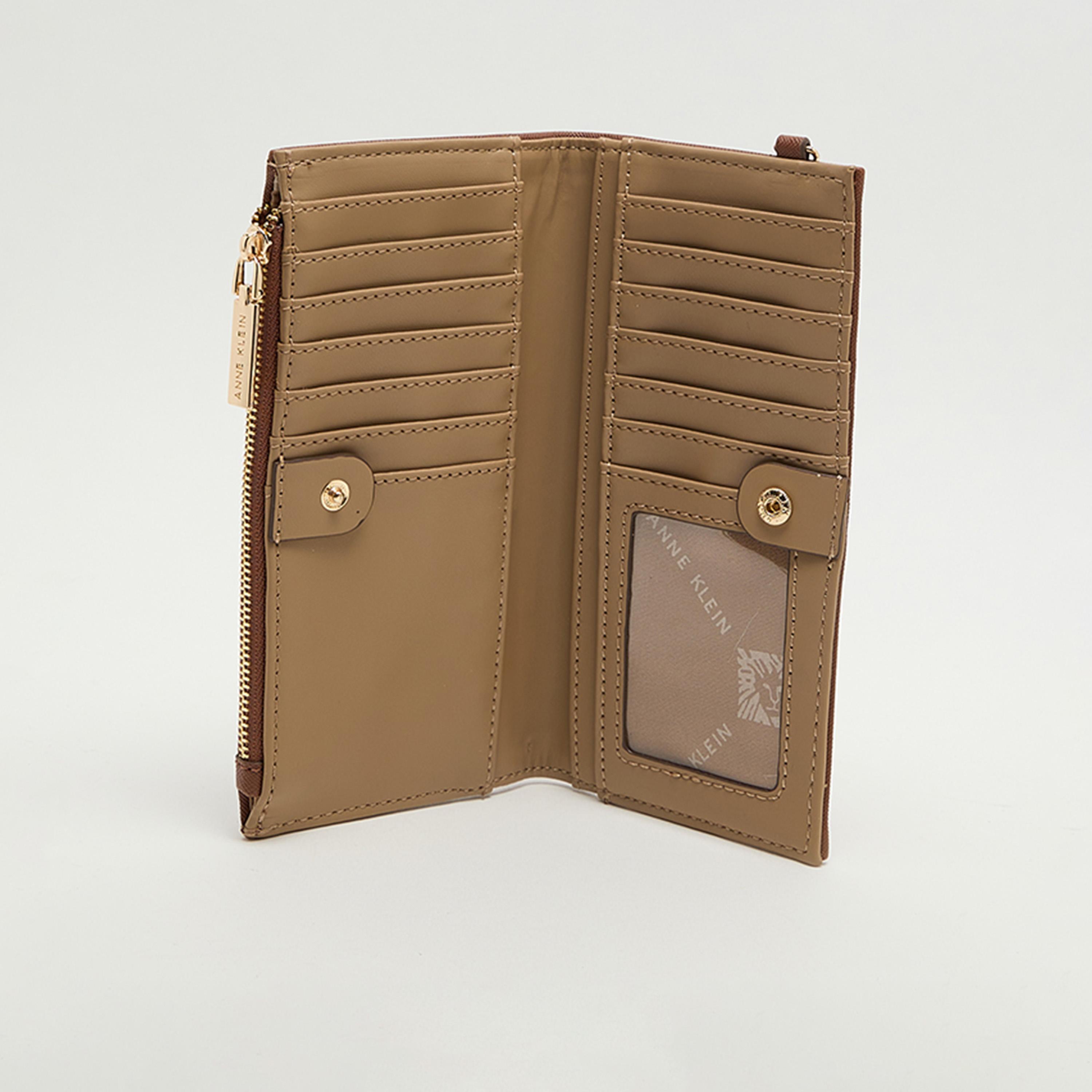 Anne Klein Textured Wallet with Zipper-women-bagsandwallets-wallets-image-5