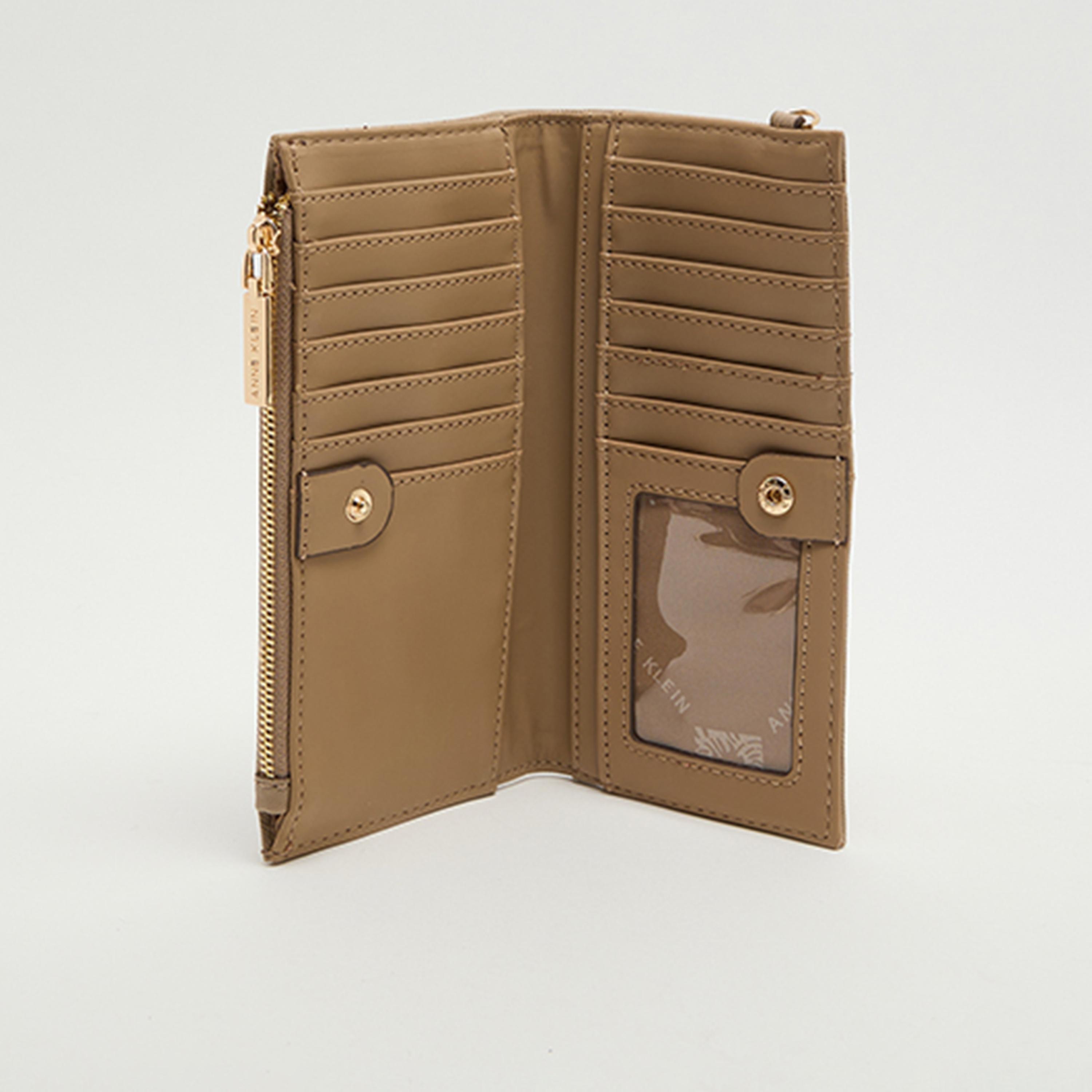 Anne Klein Textured Wallet with Zipper-women-bagsandwallets-wallets-image-6