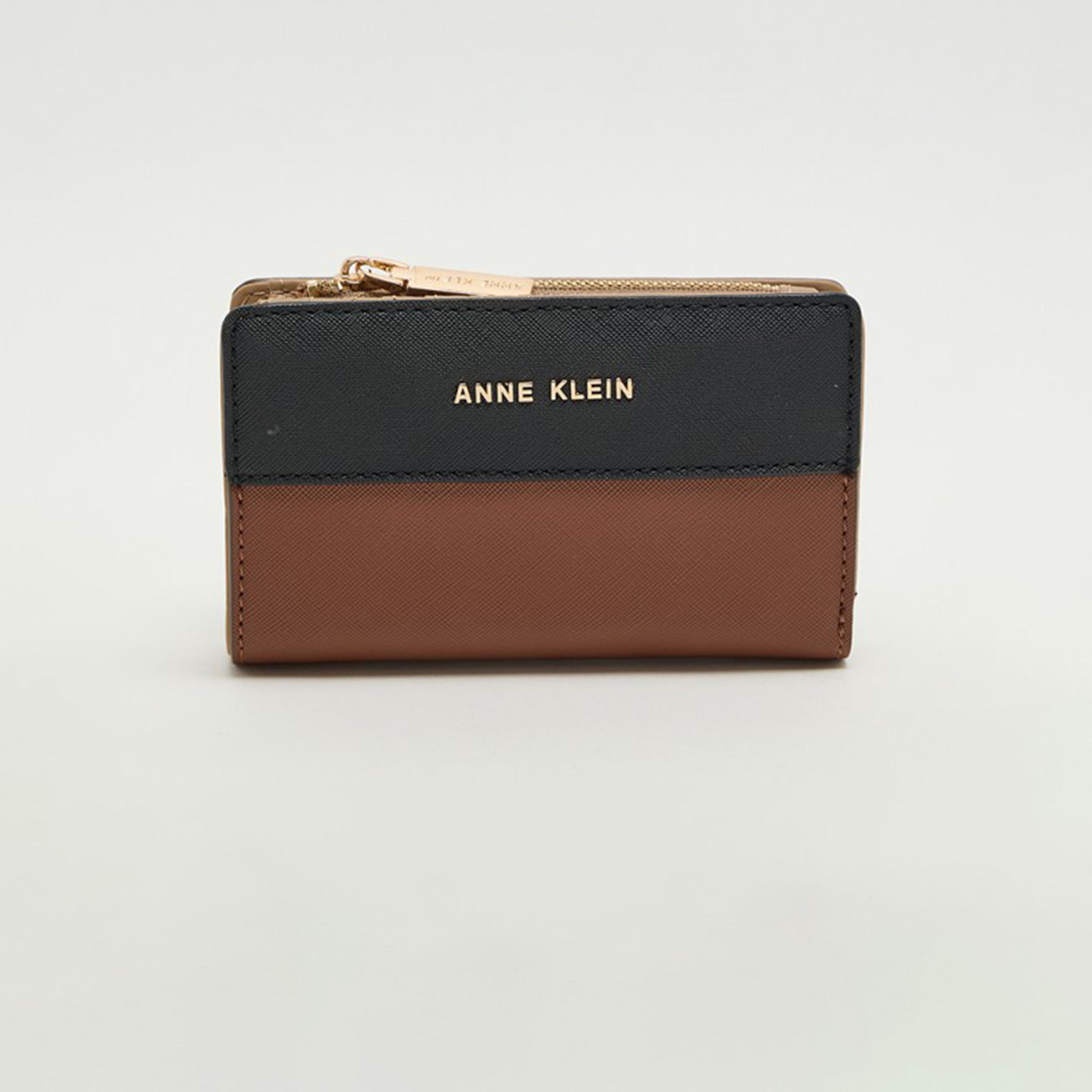 Anne Klein Color Block Wallet with Zipper-women-bagsandwallets-wallets-image-1
