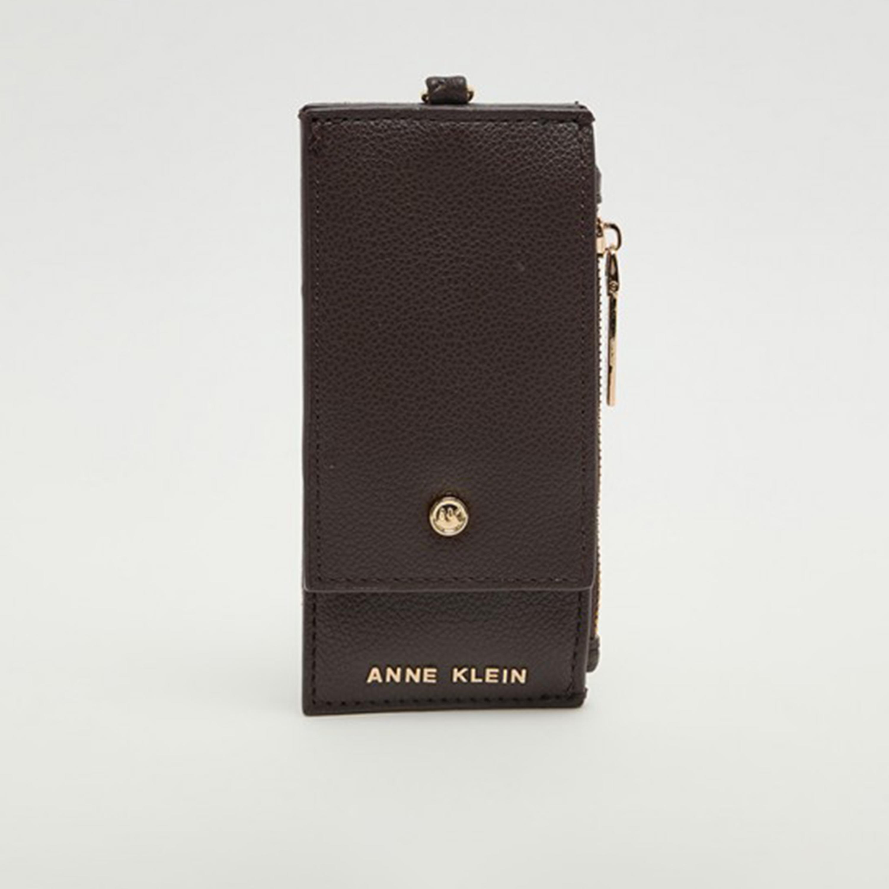 Anne Klein Textured Wallet with Zipper-women-bagsandwallets-wallets-image-1