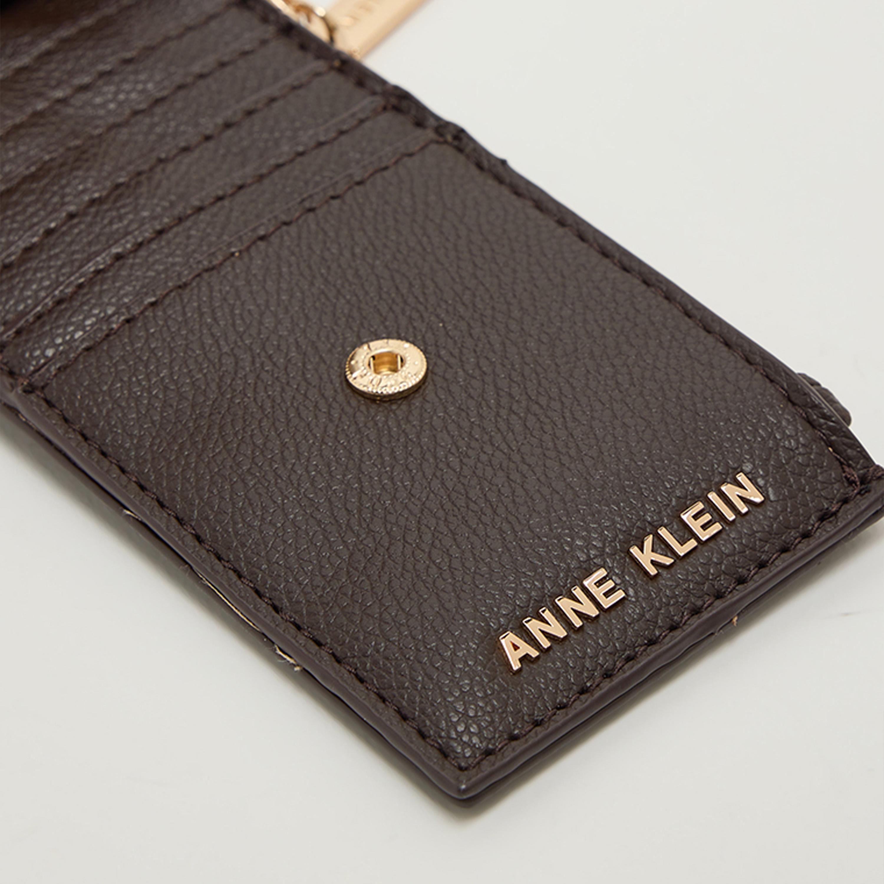 Anne Klein Textured Wallet with Zipper-women-bagsandwallets-wallets-image-4