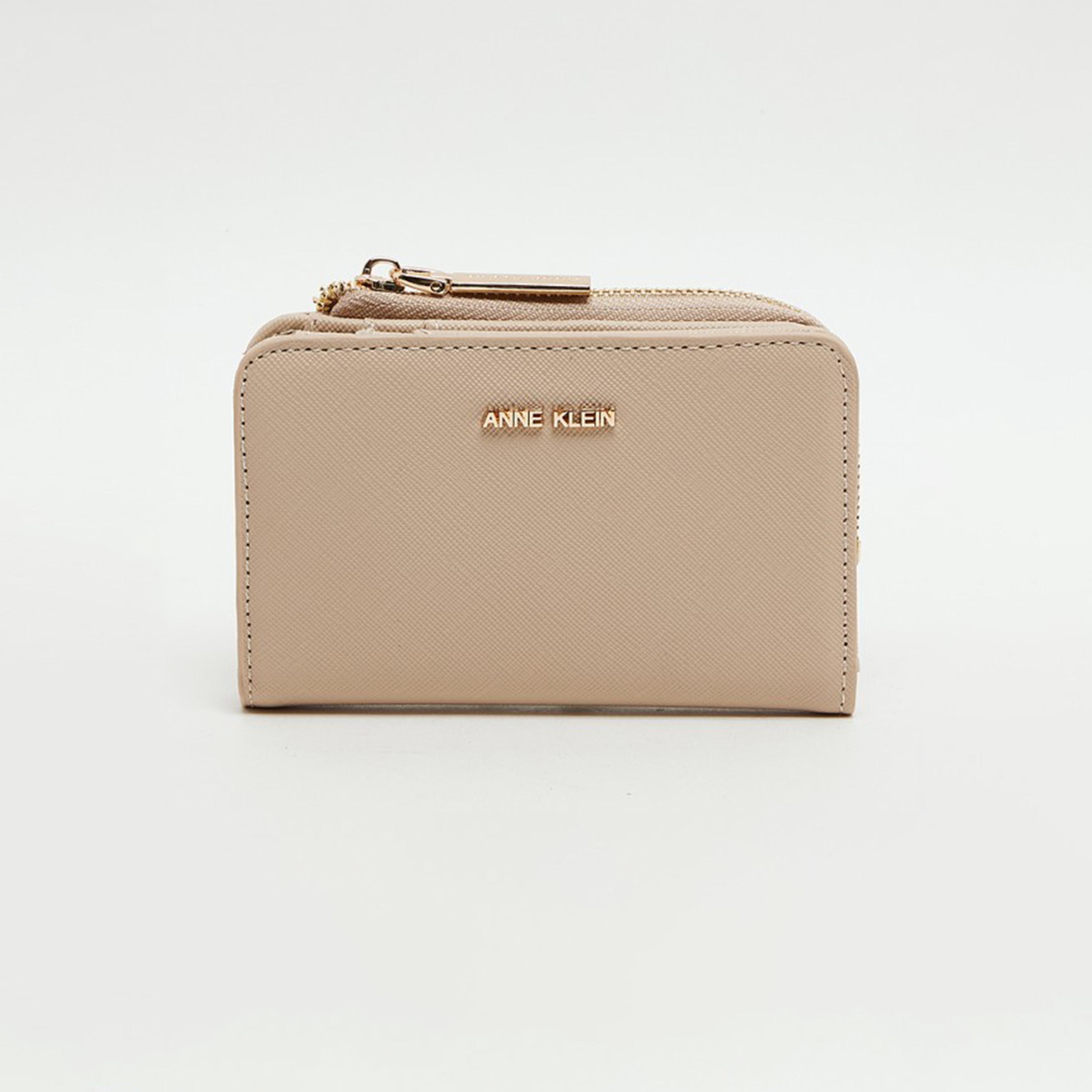 Anne Klein Textured Wallet with Zipper-women-bagsandwallets-wallets-image-1