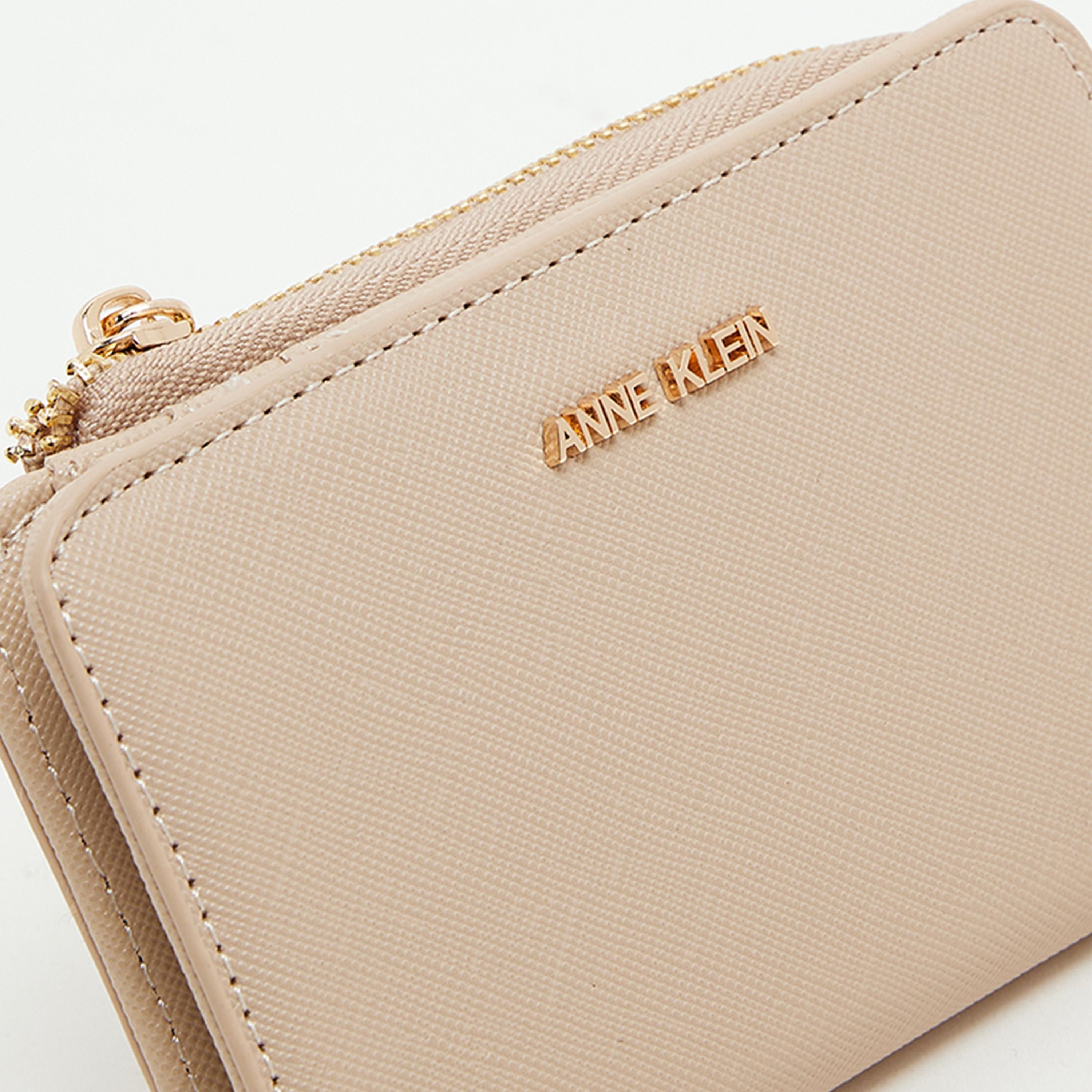 Anne Klein Textured Wallet with Zipper-women-bagsandwallets-wallets-image-4