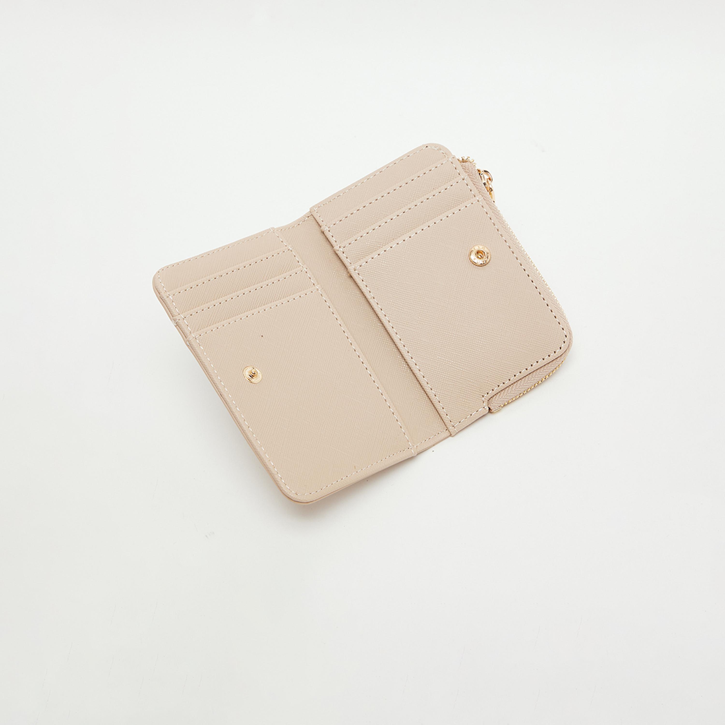 Anne Klein Textured Wallet with Zipper-women-bagsandwallets-wallets-image-5