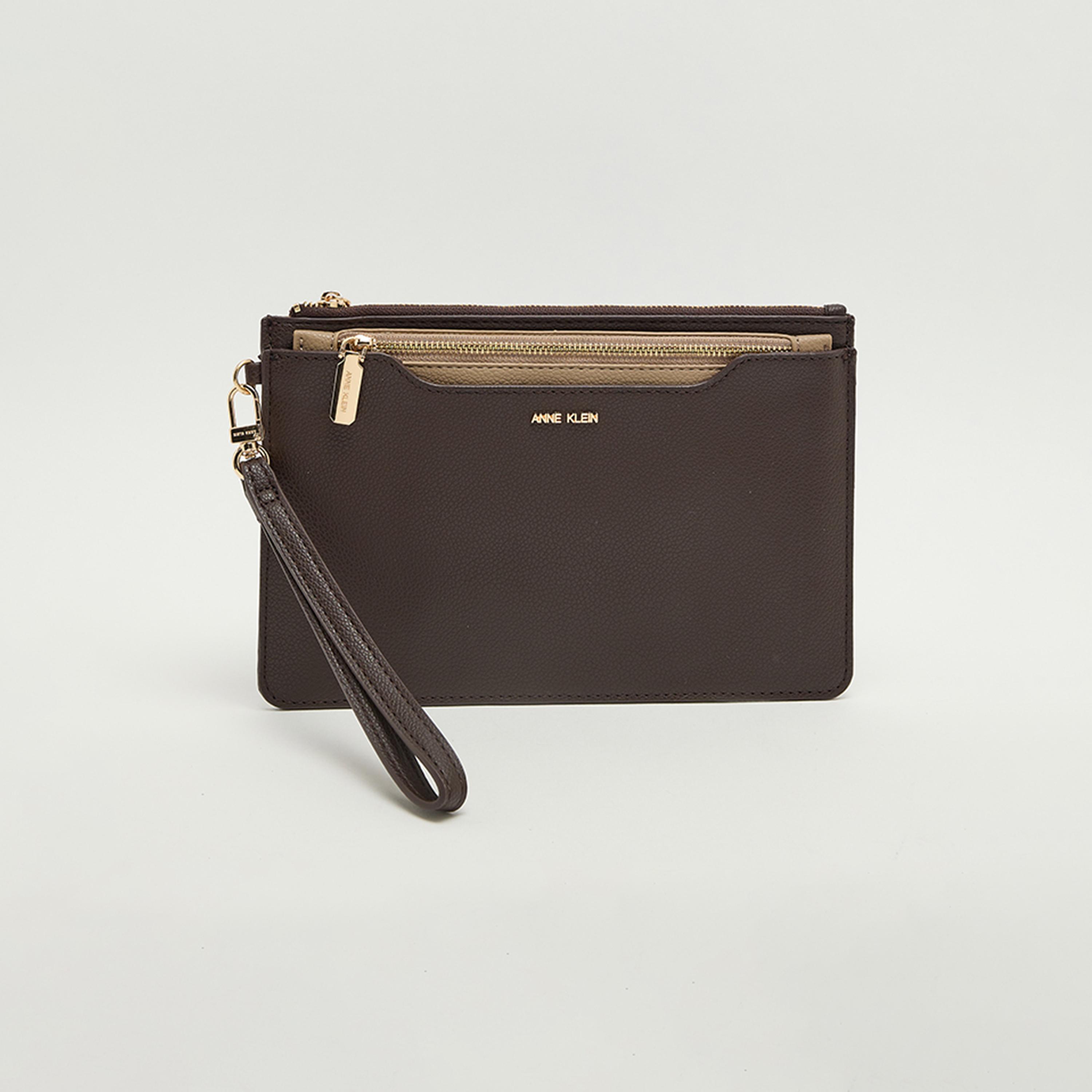 Anne Klein Textured Wallet with Zipper-women-bagsandwallets-wallets-image-2