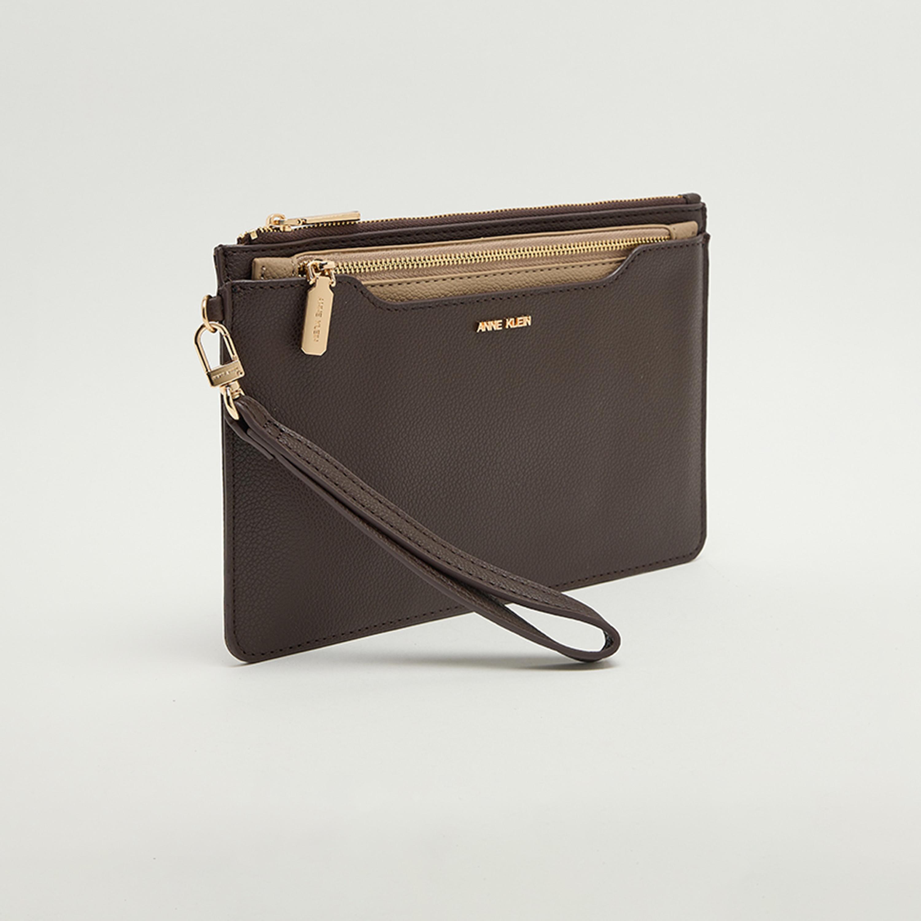 Anne Klein Textured Wallet with Zipper-women-bagsandwallets-wallets-image-3