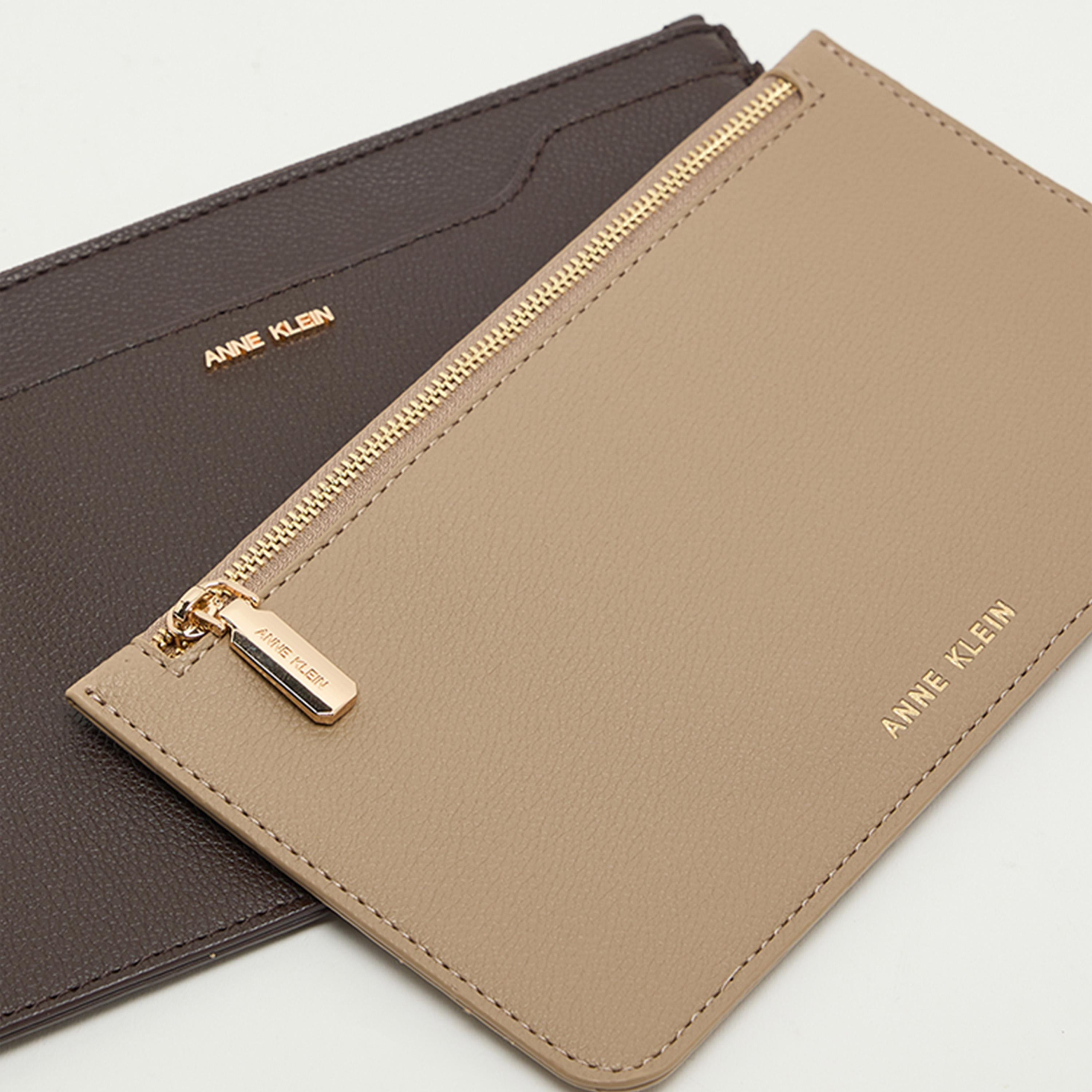 Anne Klein Textured Wallet with Zipper-women-bagsandwallets-wallets-image-5