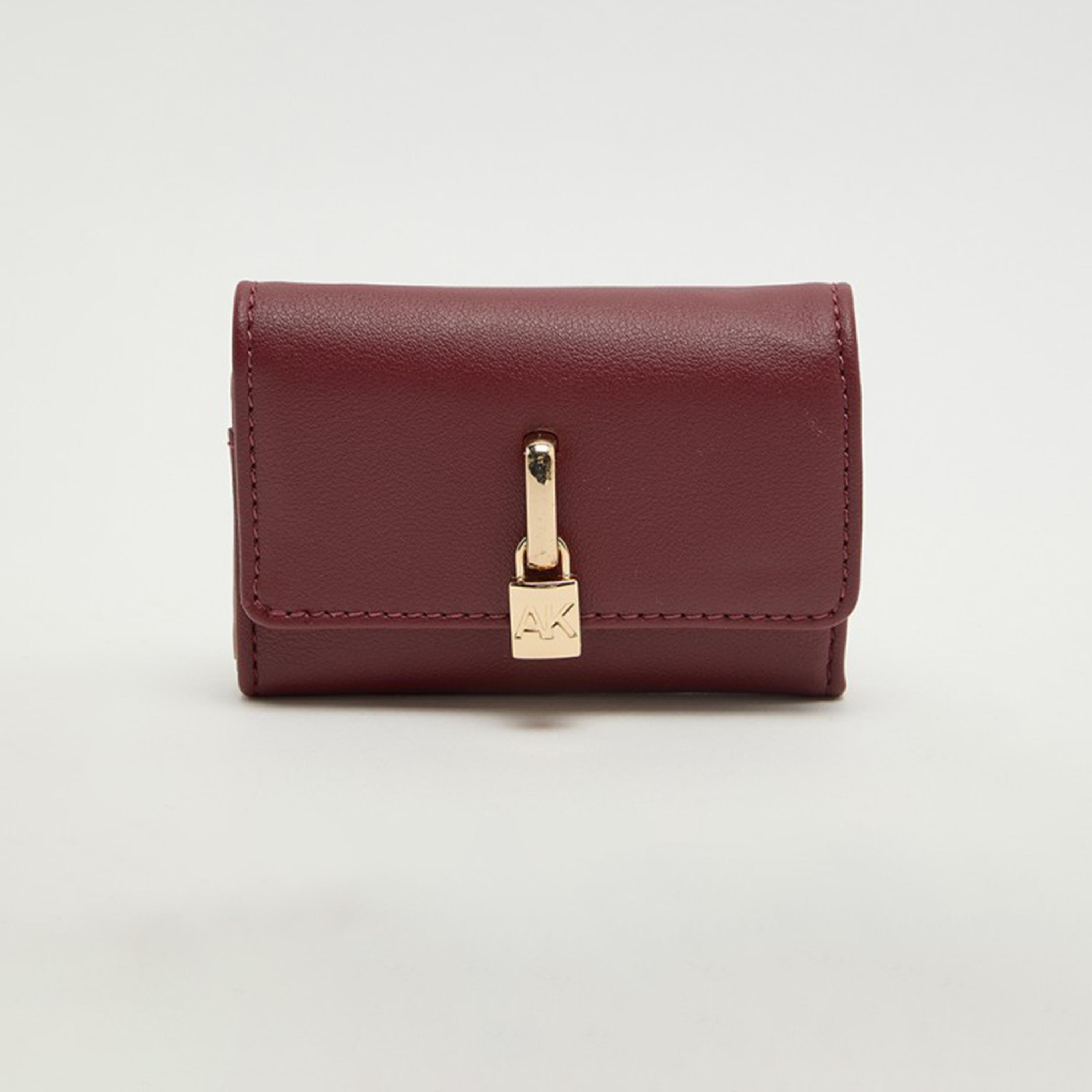 Anne Klein Textured Wallet with Flap-women-bagsandwallets-wallets-image-1