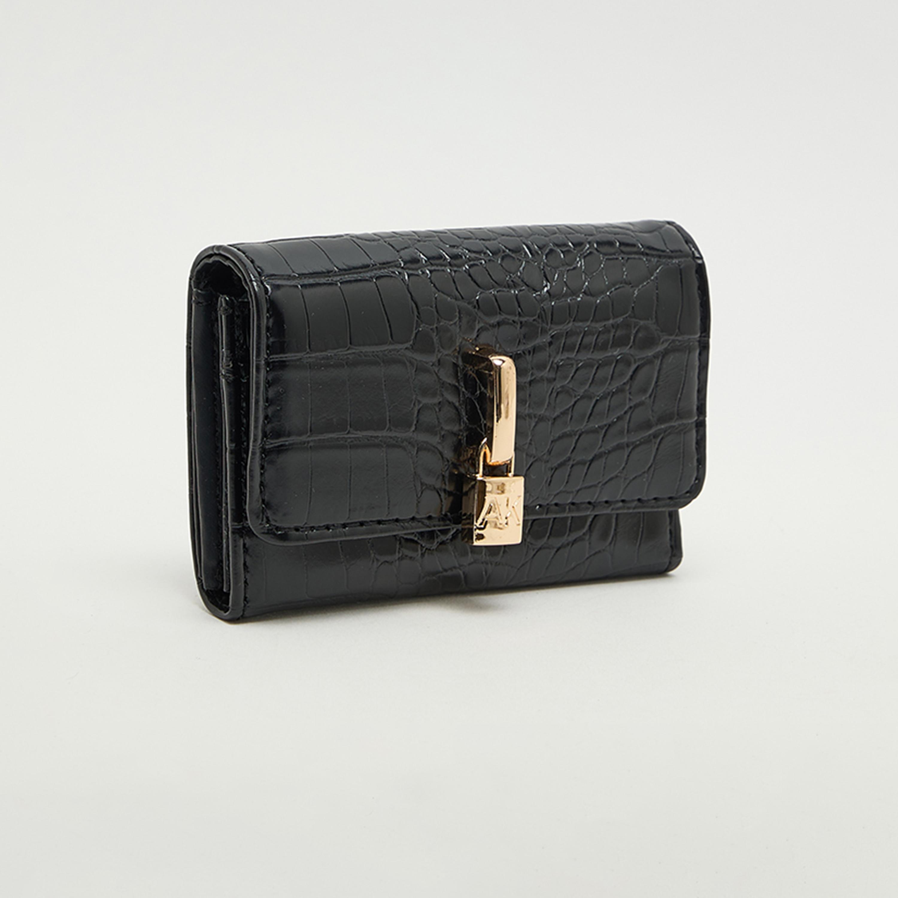 Anne Klein Textured Wallet with Flap-women-bagsandwallets-wallets-image-2