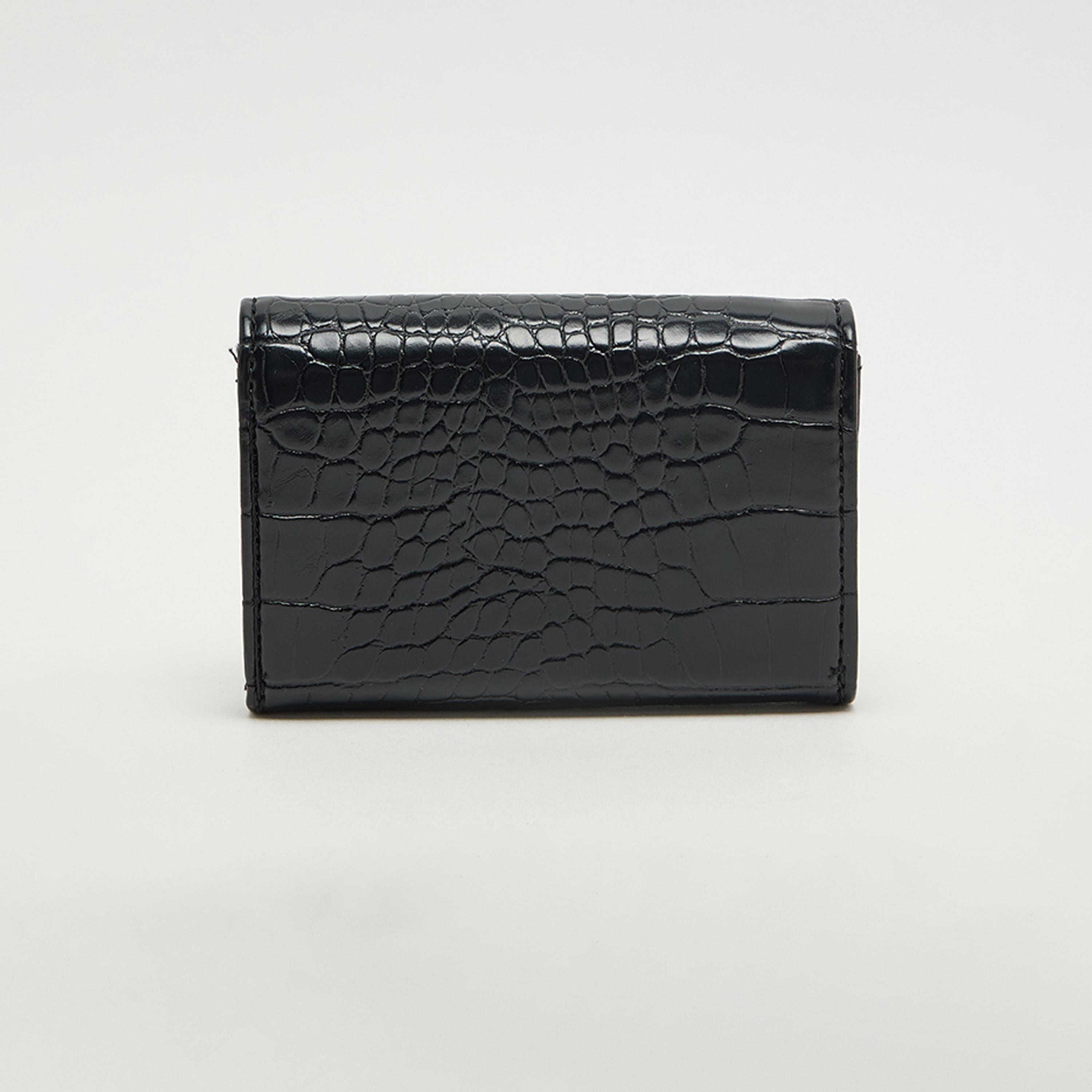 Anne Klein Textured Wallet with Flap-women-bagsandwallets-wallets-image-3