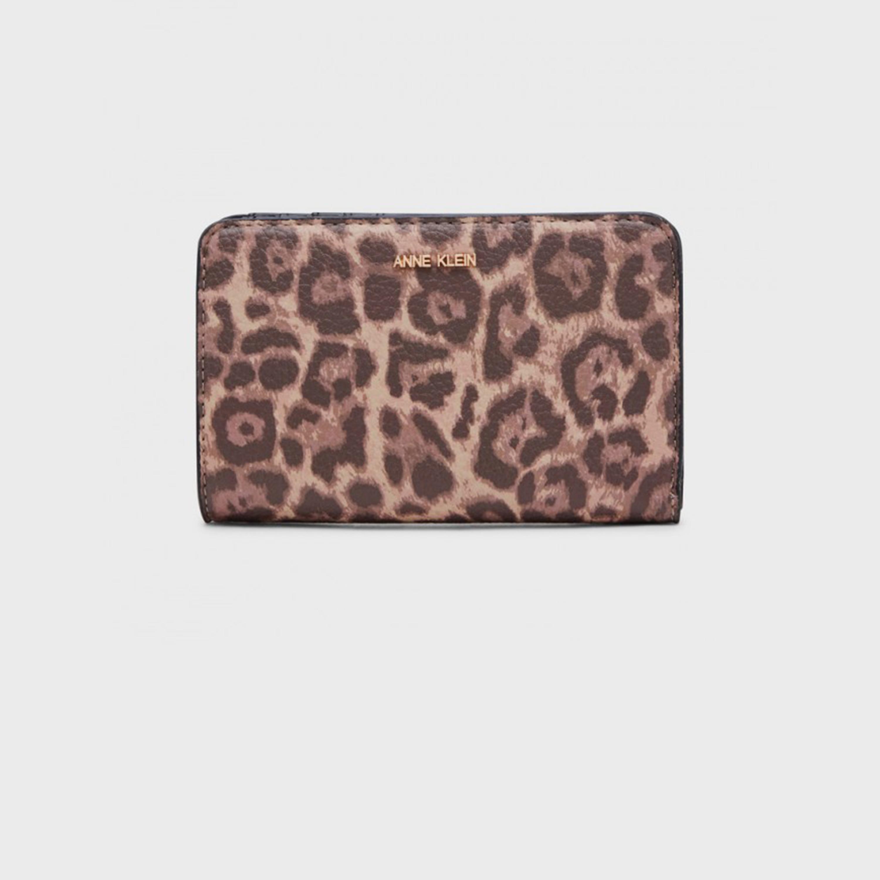 آن كلين - محفظة بنقشة جلد الحيوانات مع إغلاق مغناطيسي-women-bagsandwallets-wallets-image-1