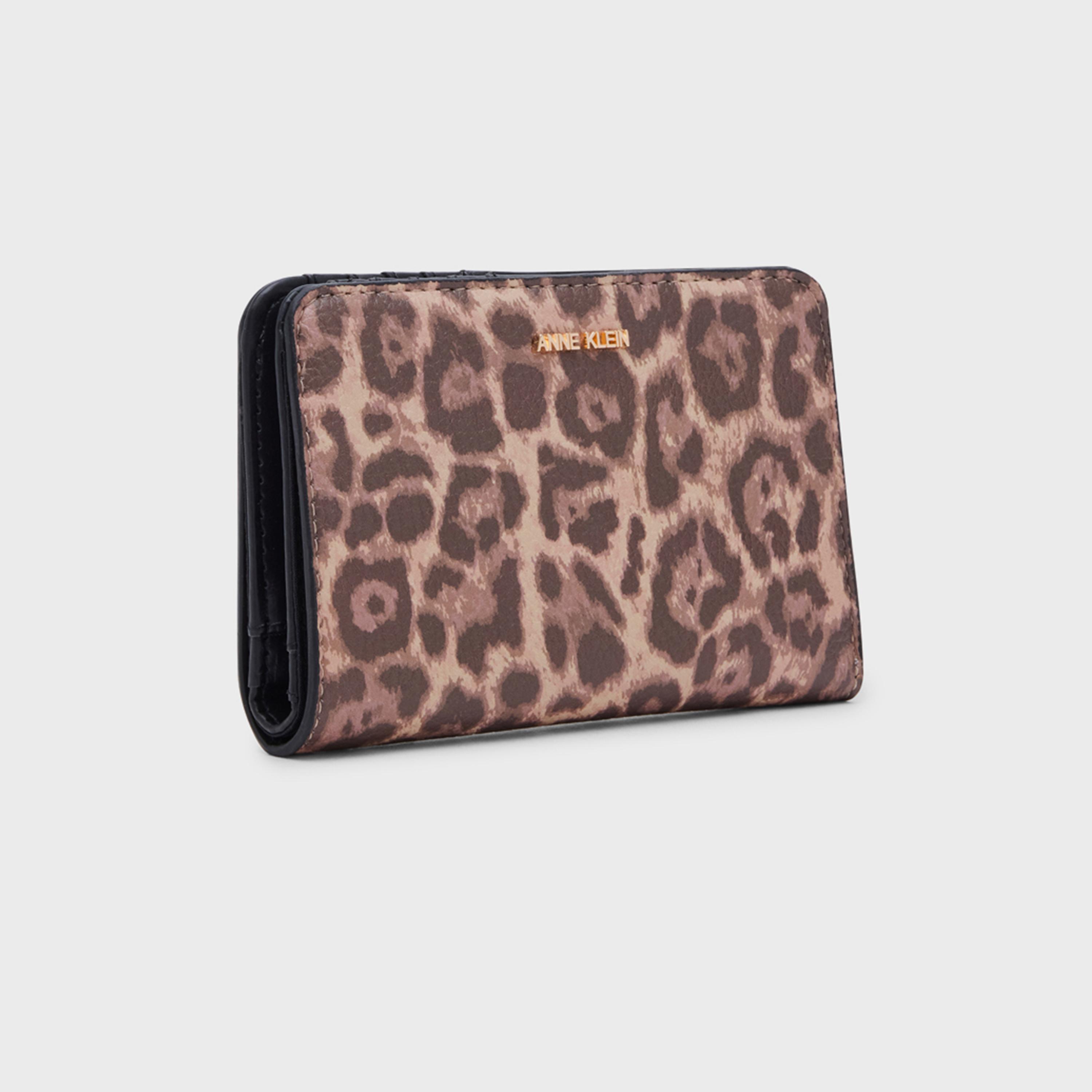 آن كلين - محفظة بنقشة جلد الحيوانات مع إغلاق مغناطيسي-women-bagsandwallets-wallets-image-2