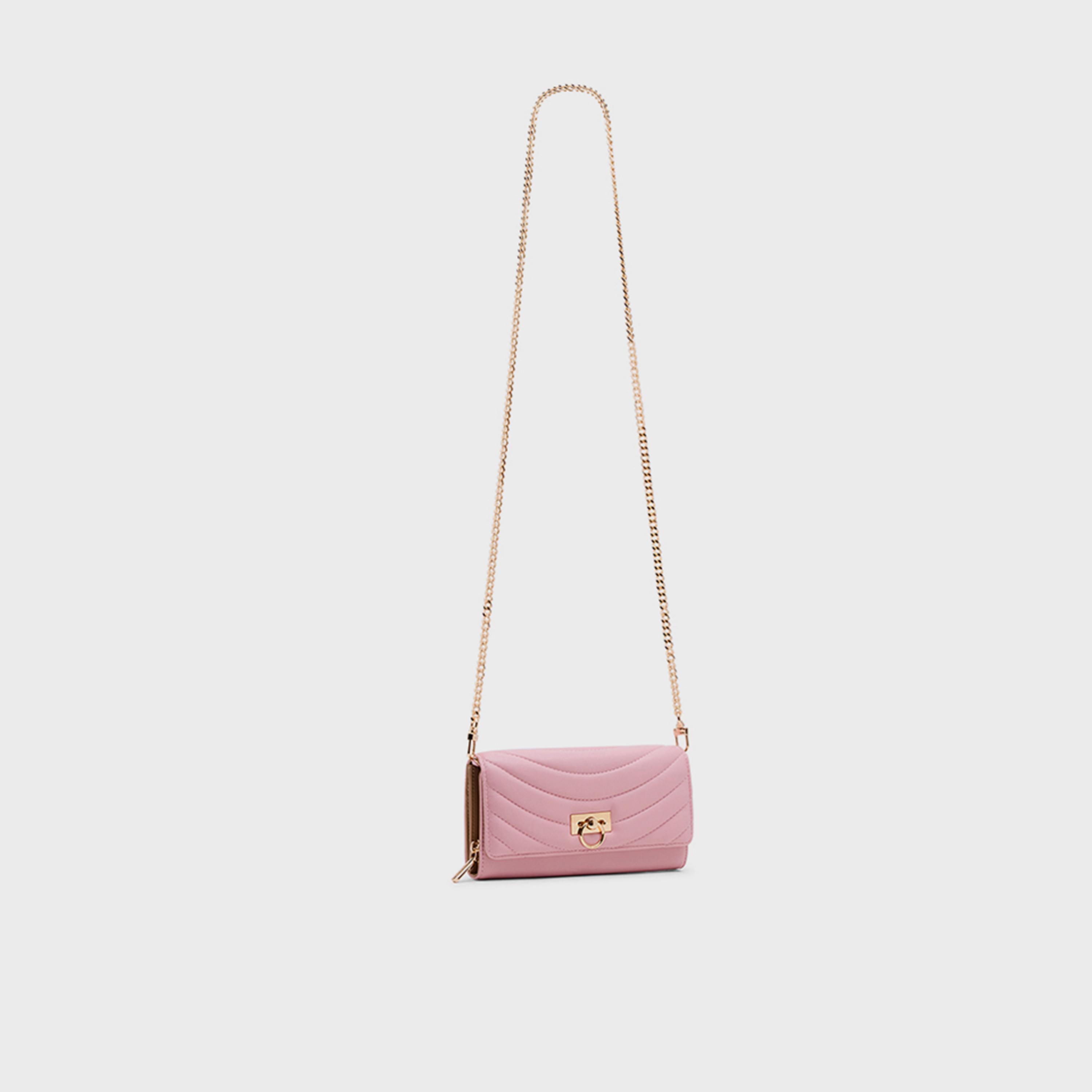 Anne Klein Quilted Crossbody Bag with Flap and Chain Strap-women-bagsandwallets-handbags-image-2