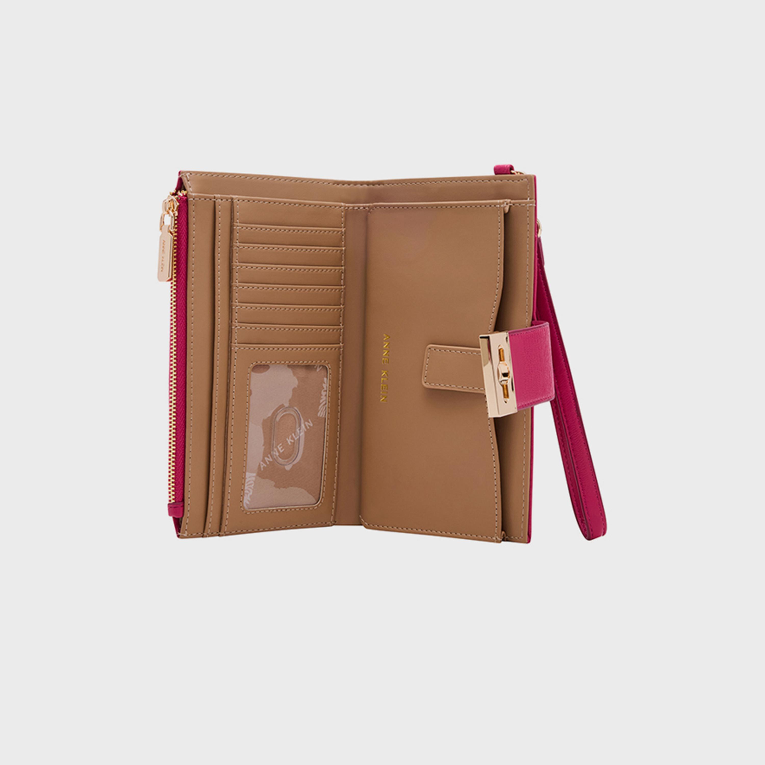 Anne Klein Quilted Wallet with Flap-women-bagsandwallets-wallets-image-5