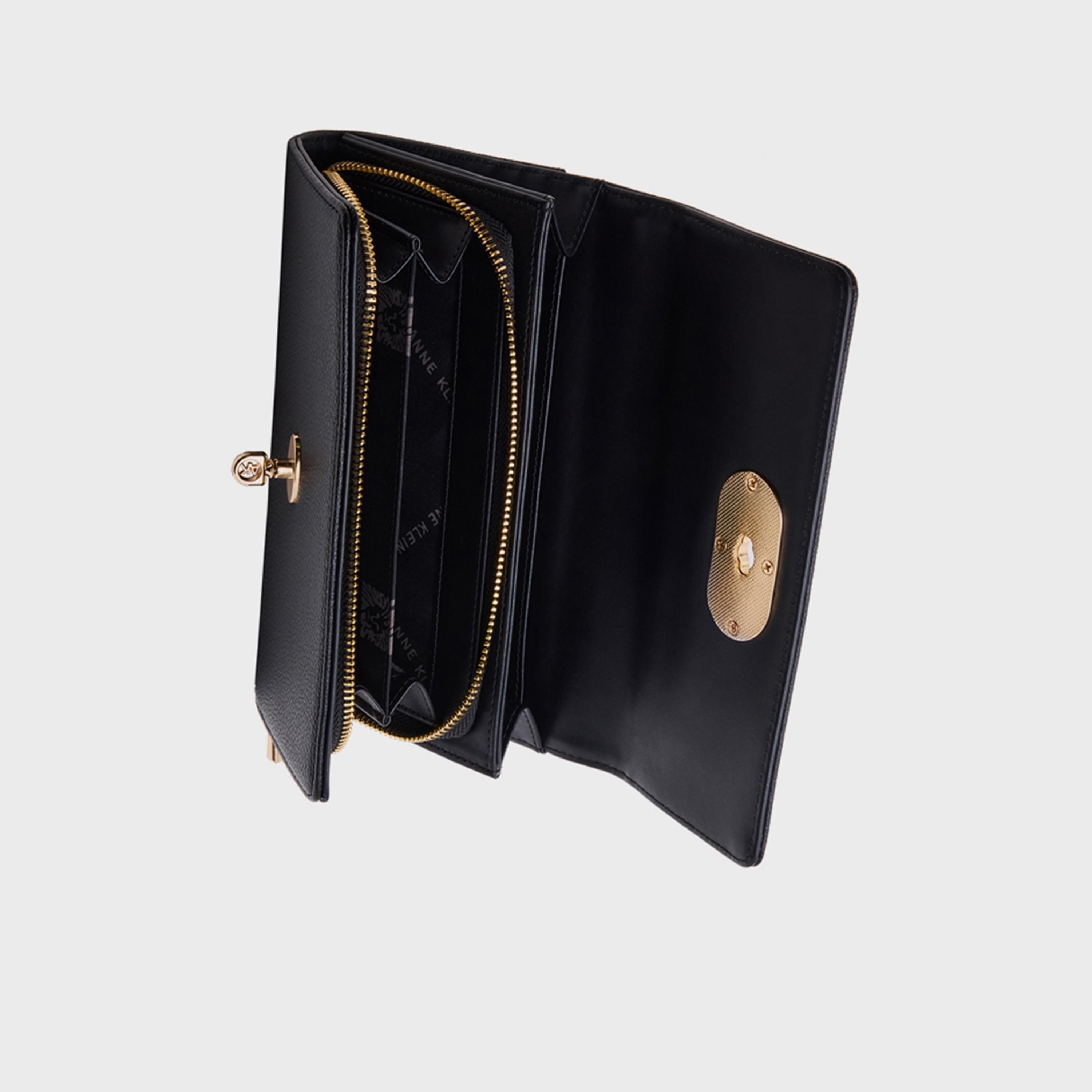 آن كلين - محفظة مزخرفة بقفل دوار-women-bagsandwallets-wallets-image-5