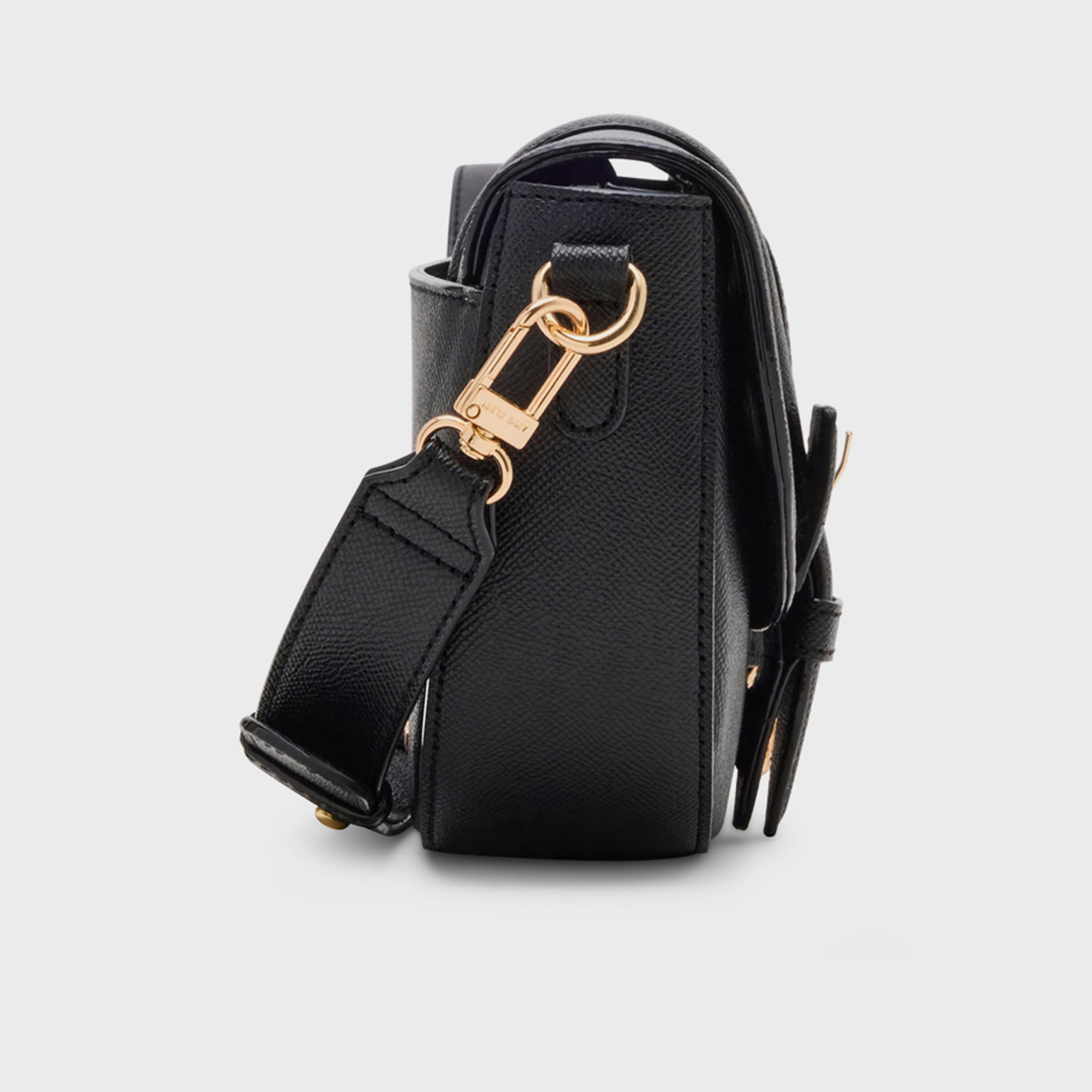 آن كلين - شنطة كروس منقوشة بغطاء وحزام قابل للإزالة-women-bagsandwallets-handbags-image-2