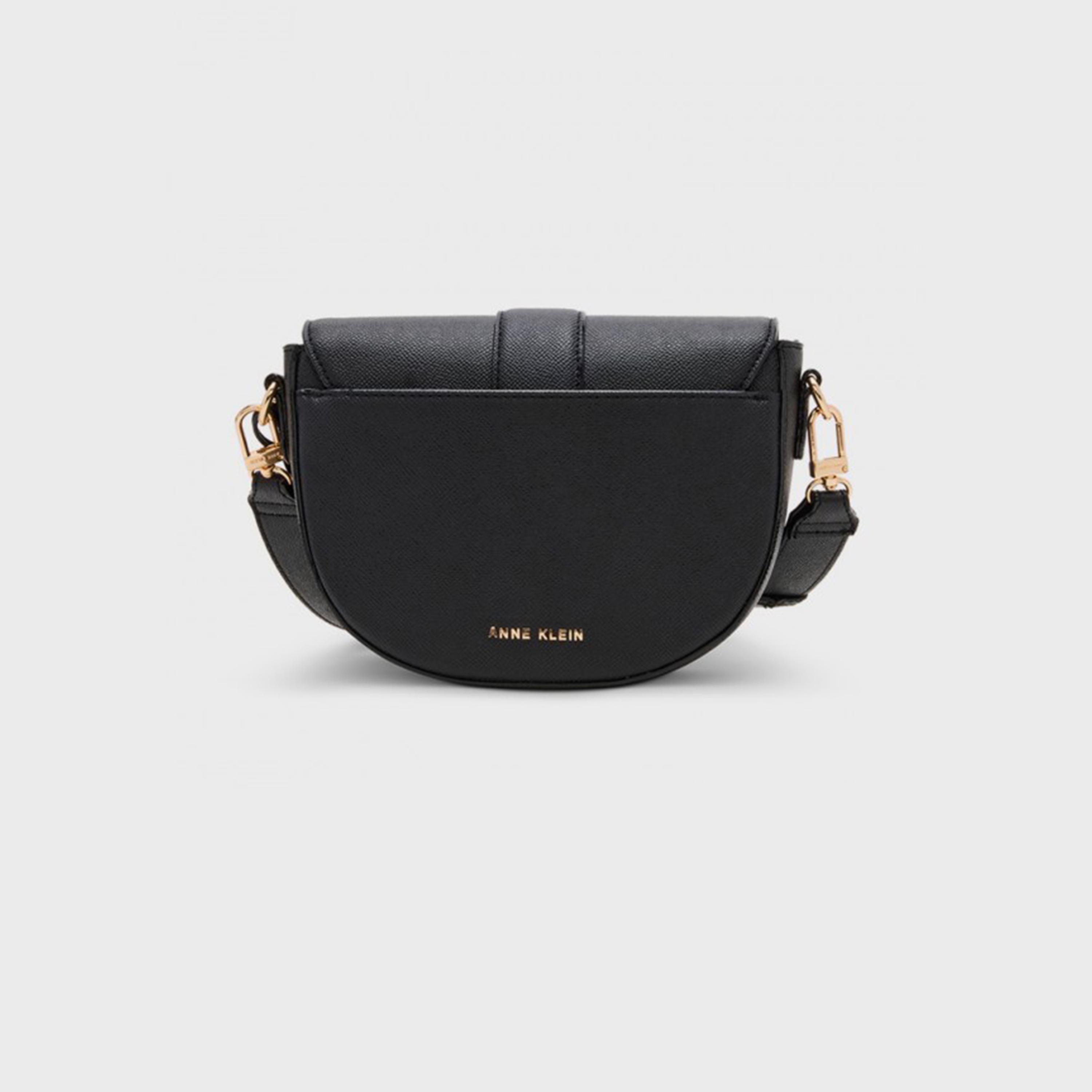 آن كلين - شنطة كروس منقوشة بغطاء وحزام قابل للإزالة-women-bagsandwallets-handbags-image-3