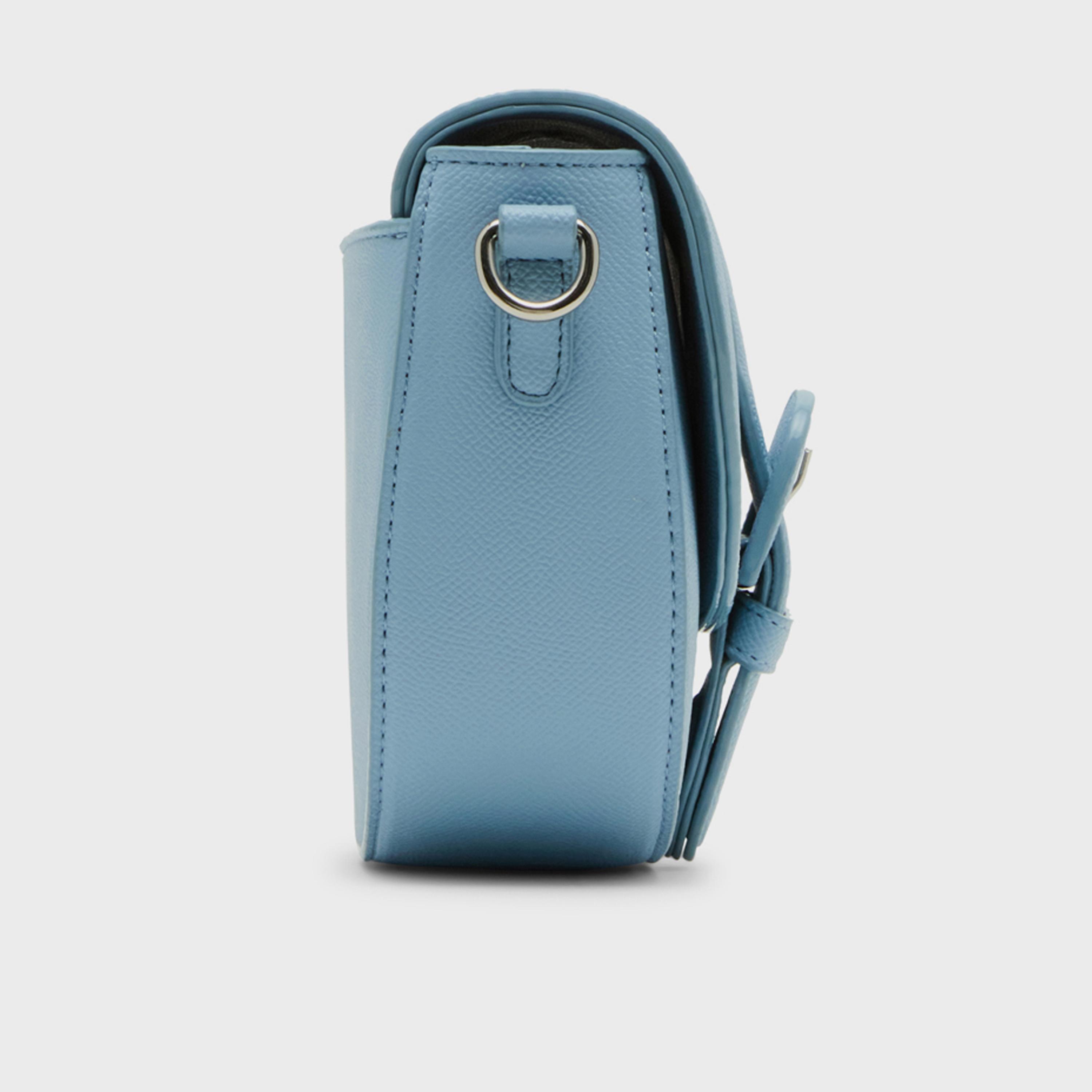 آن كلين - شنطة كروس منقوشة بغطاء وحزام قابل للإزالة-women-bagsandwallets-handbags-image-4