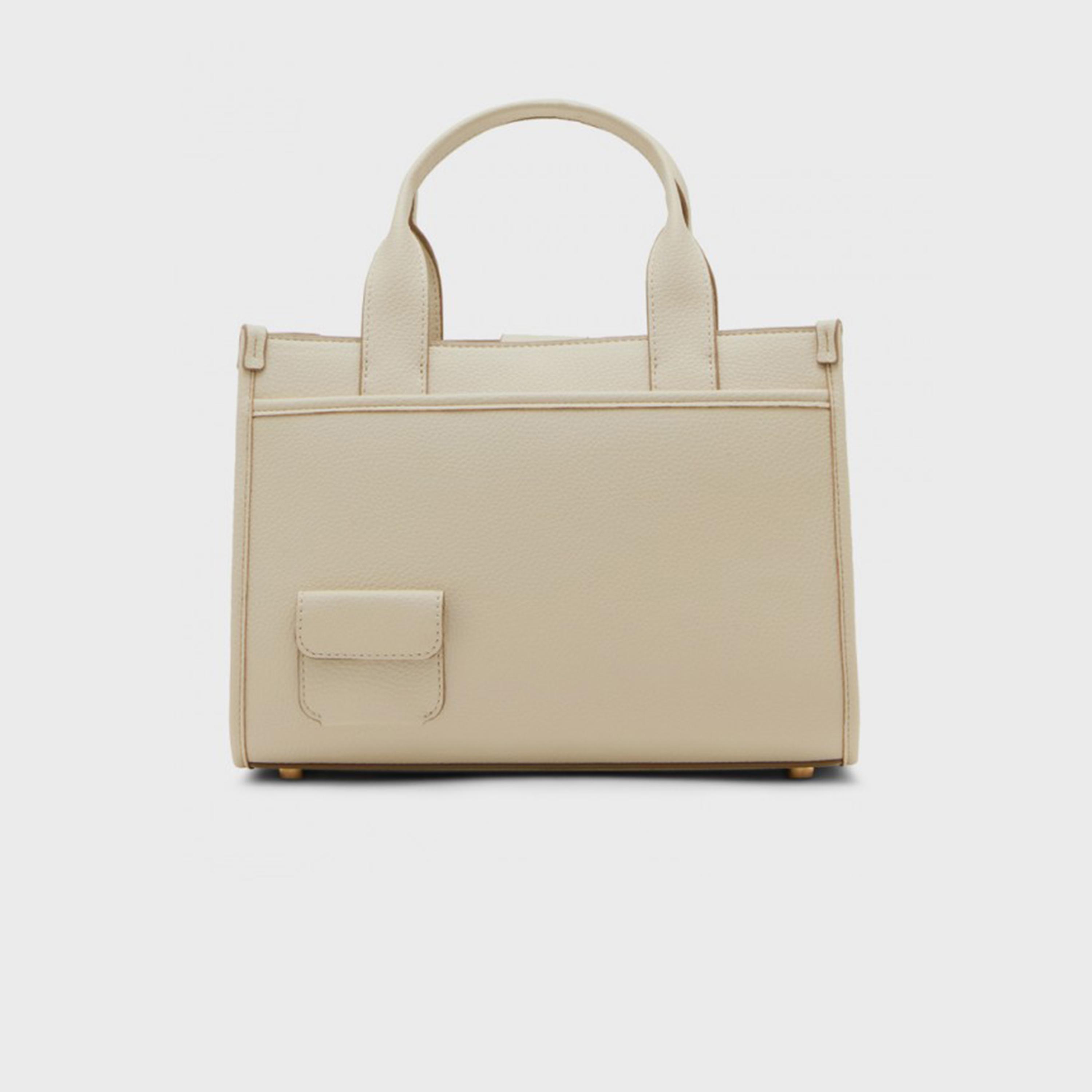 Anne Klein Textured Double-Handle Tote Bag with Magnetic Closure and Detachable Strap-women-bagsandwallets-handbags-image-1
